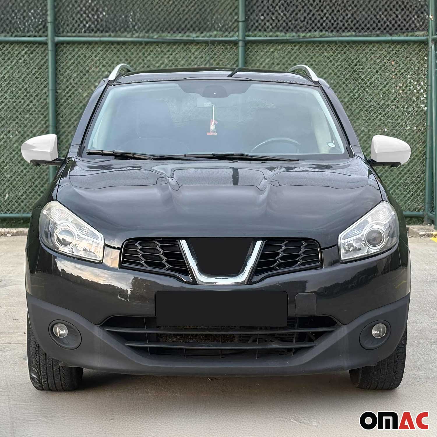 Spiegelkappen Spiegelabdeckung für Nissan Qashqai +2 2008-2014 Chrom ABS Silber - Image 6