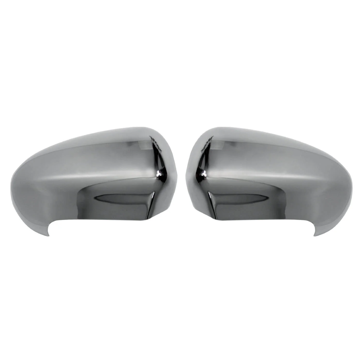 Spiegelkappen Spiegelabdeckung für Nissan Qashqai +2 2008-2014 Chrom ABS Silber - Image 7