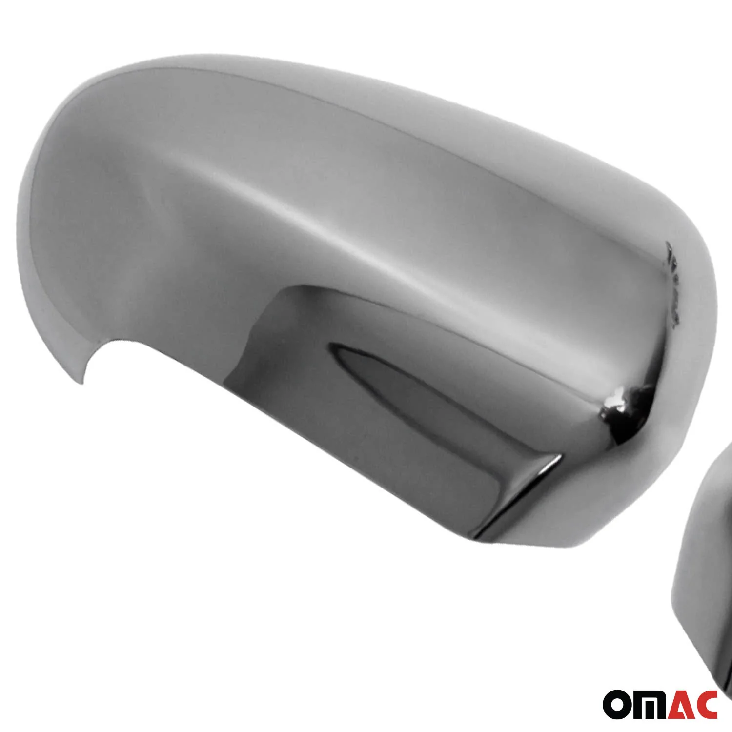 Spiegelkappen Spiegelabdeckung für Nissan Qashqai +2 2008-2014 Chrom ABS Silber - Image 9
