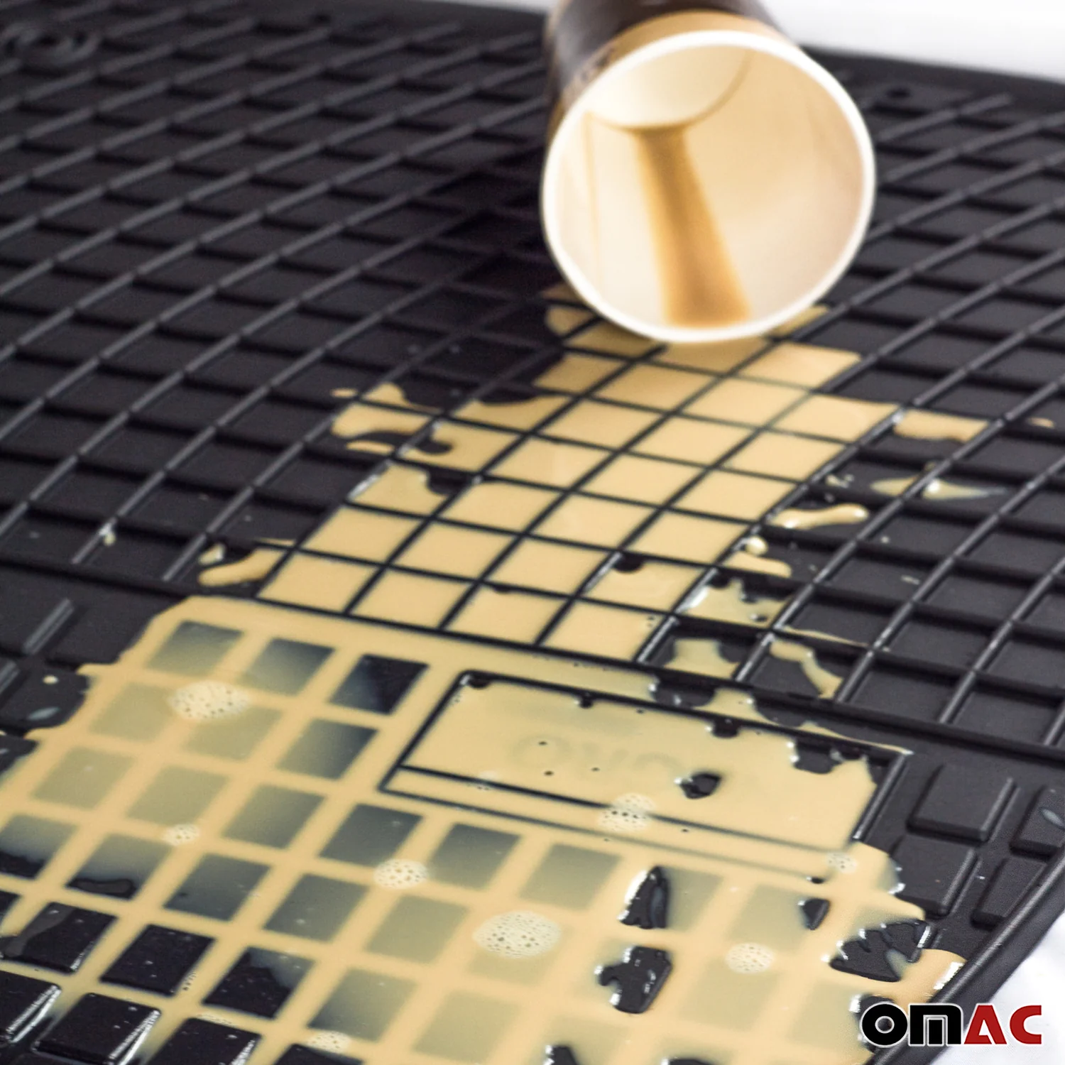 OMAC Gummi Fußmatten für Renault Espace 2002-2014 Automatten Gummi Schwarz 4tlg - Image 9