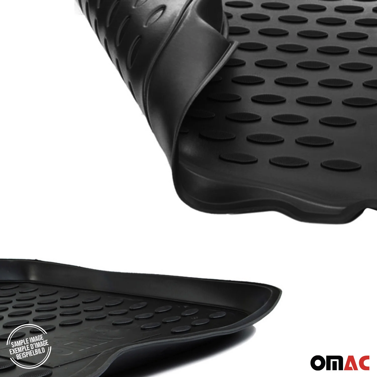Fußmatten & Kofferraumwanne Set für Opel Meriva 2010-2017 Gummi TPE Schwarz 5x - Image 11