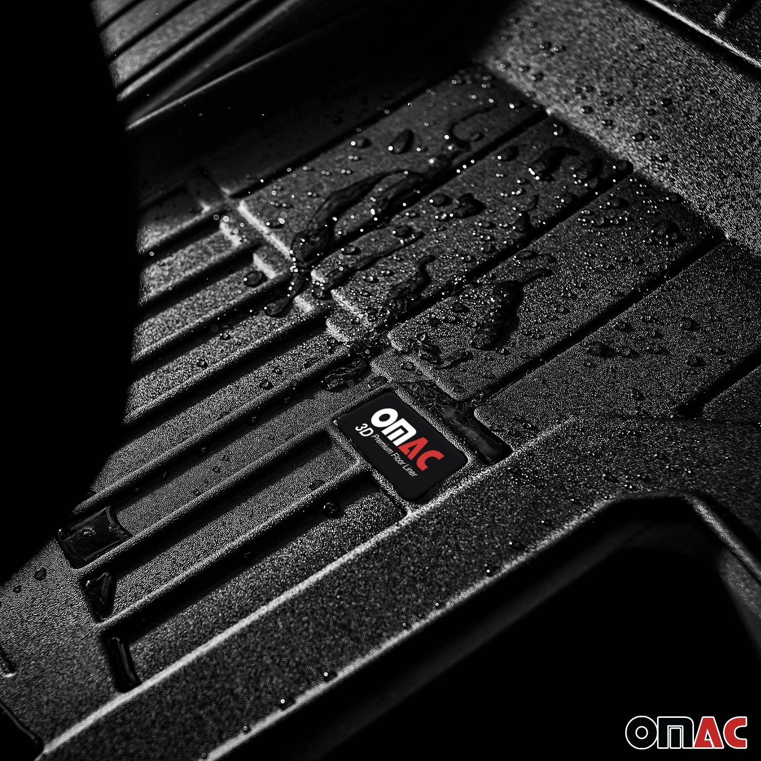 Fußmatten Gummimatten für BMW 7 er F01 2008-2015 OMAC Premium 3D Schwarz TPE 4x - Image 6