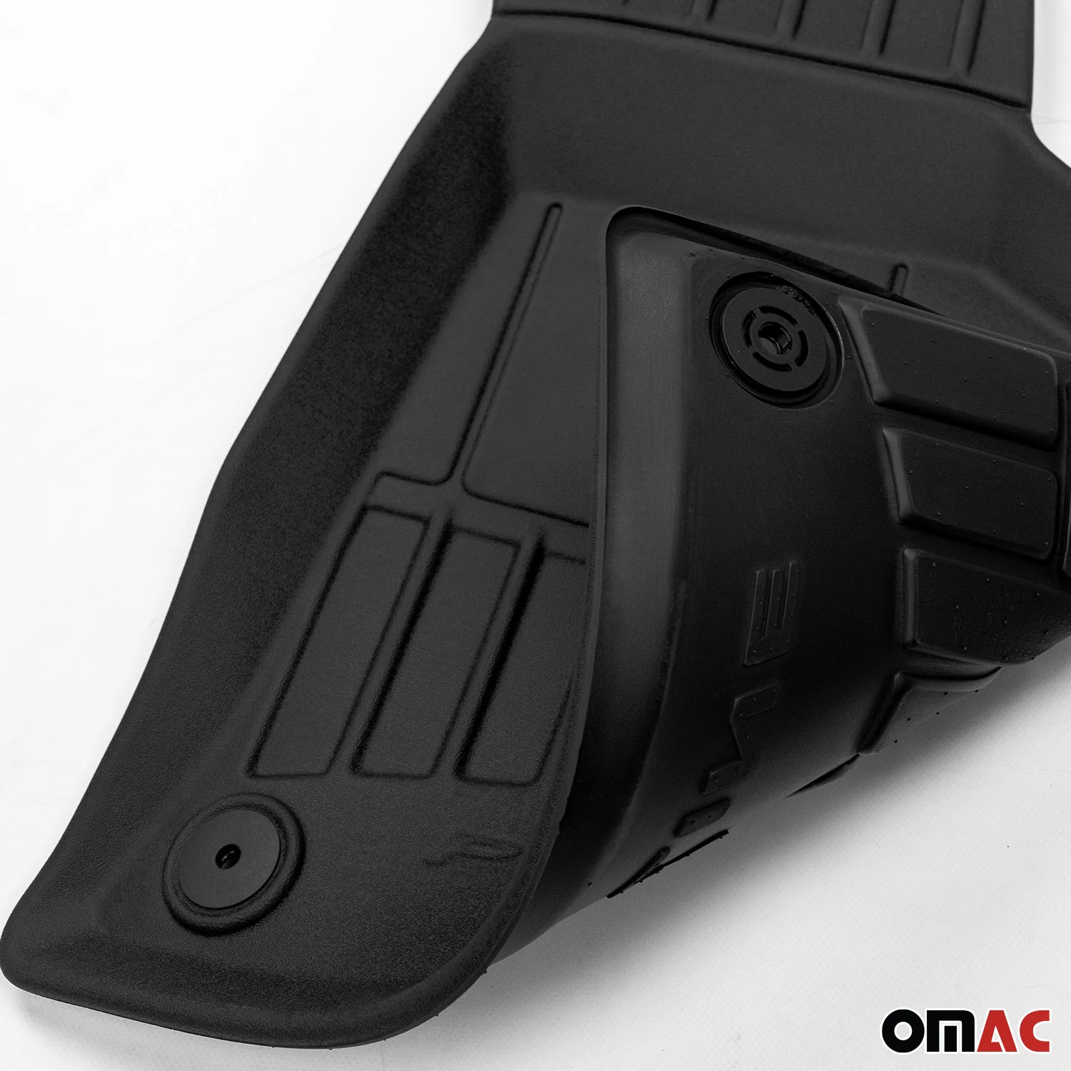 OMAC Gummi Fußmatten für Citroen C3 2009-2017 Premium TPE Automatten Schwarz 4x - Image 11