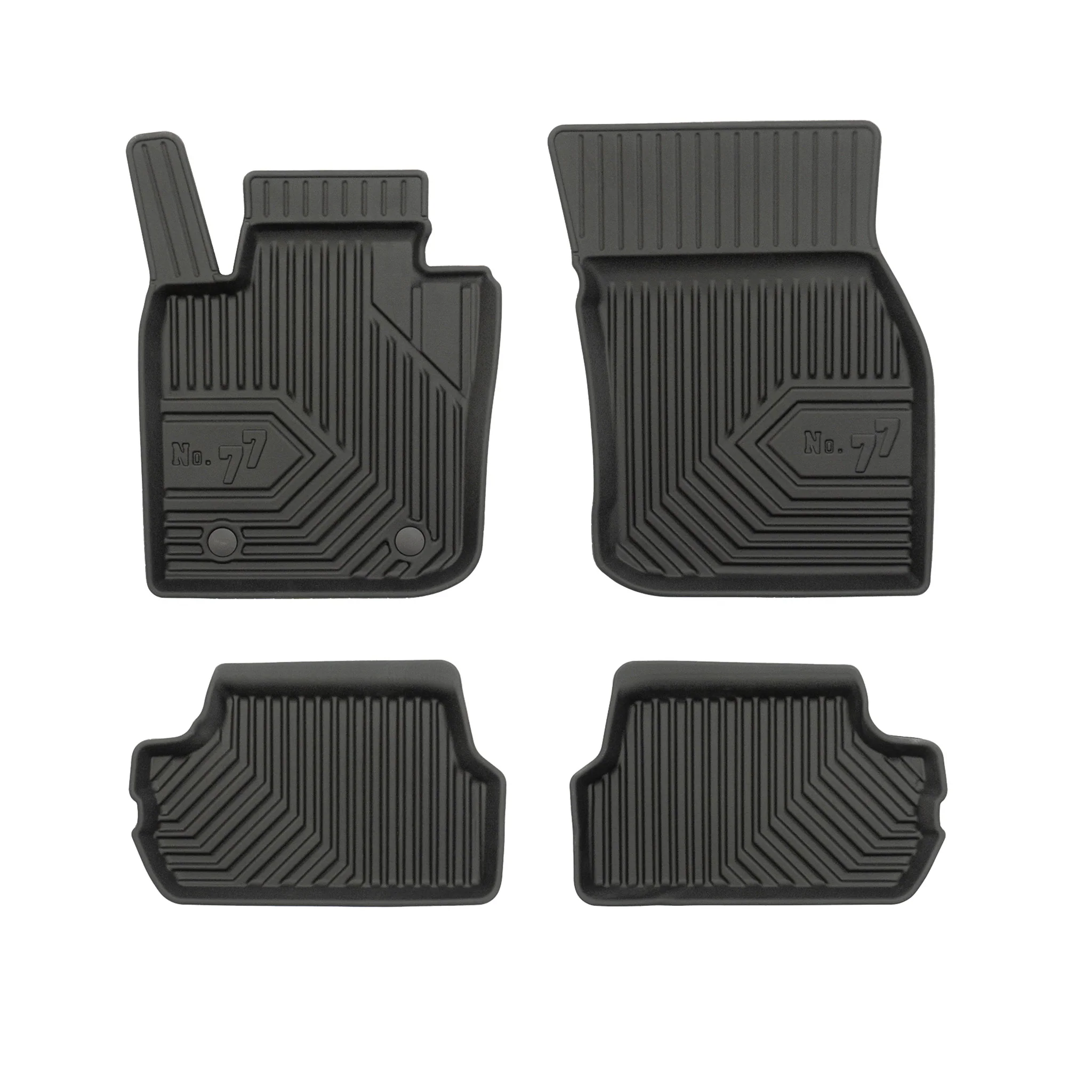 Fußmatten Gummimatten für Mini Cooper III F56 2014-23 3Tür Automatikgetriebe TPE