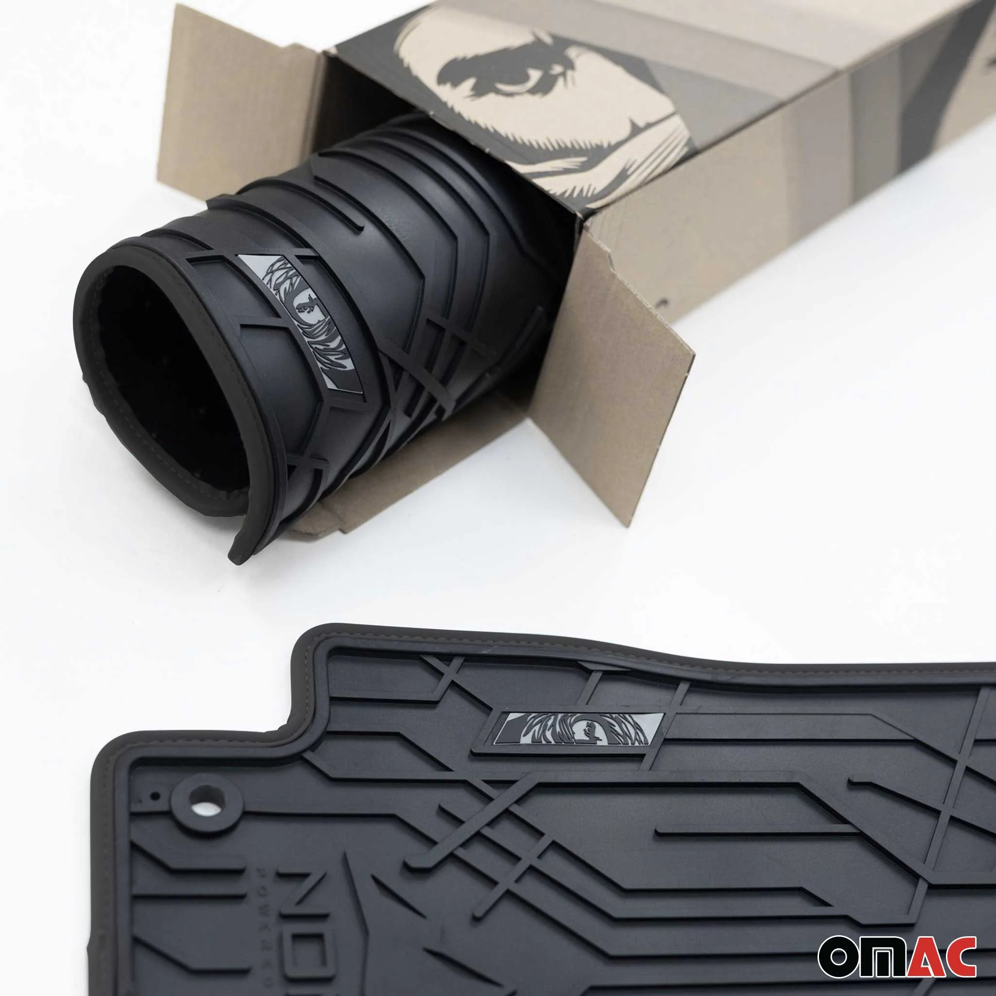 Fußmatten Gummimatten für Suzuki Jimny IV 2018-2026 1.Reihe Gummi Schwarz 2 tlg - Image 4