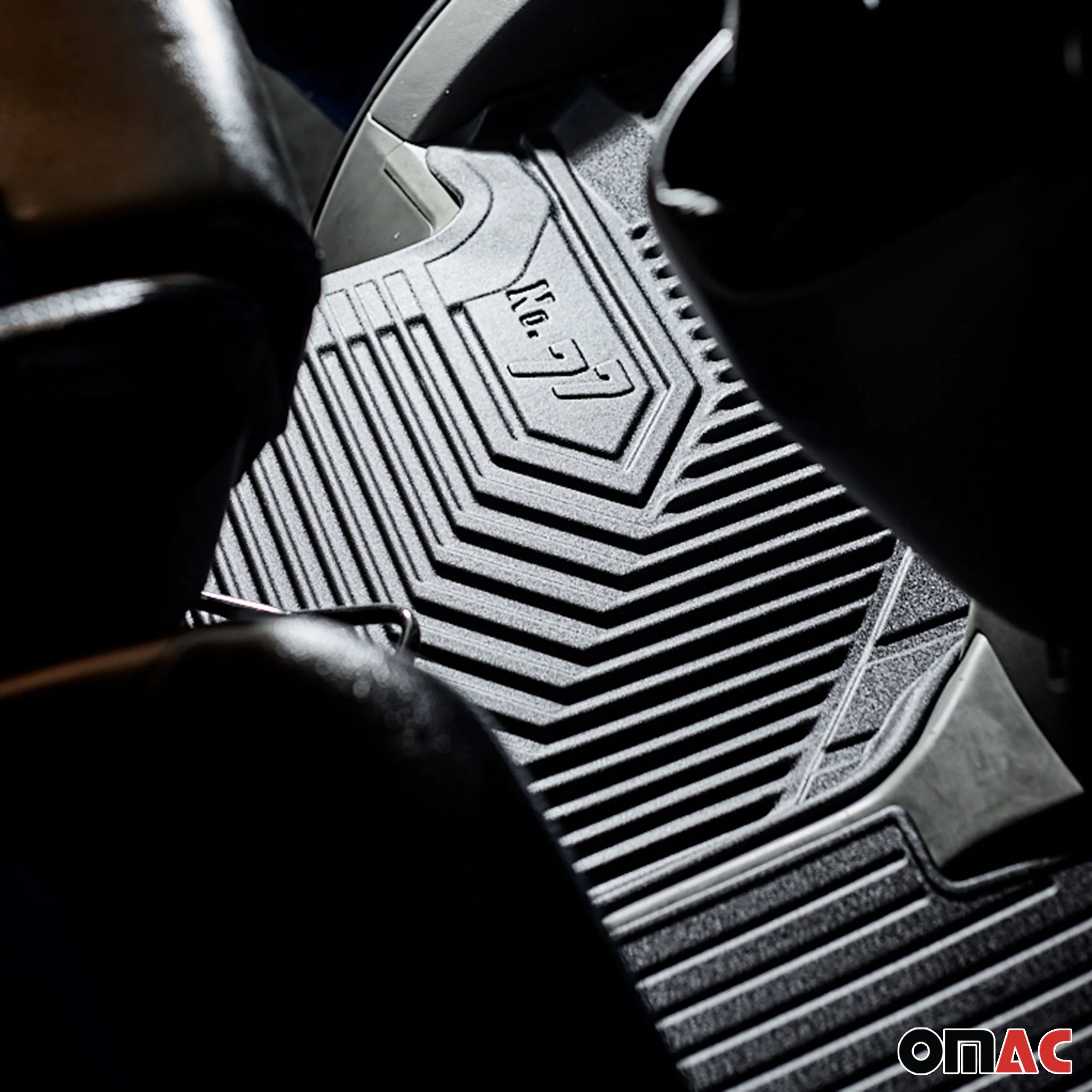 Fußmatten Gummimatten No.77 für Hyundai i20 III 2020-2026 TPE Schwarz 4 Teile - Image 5
