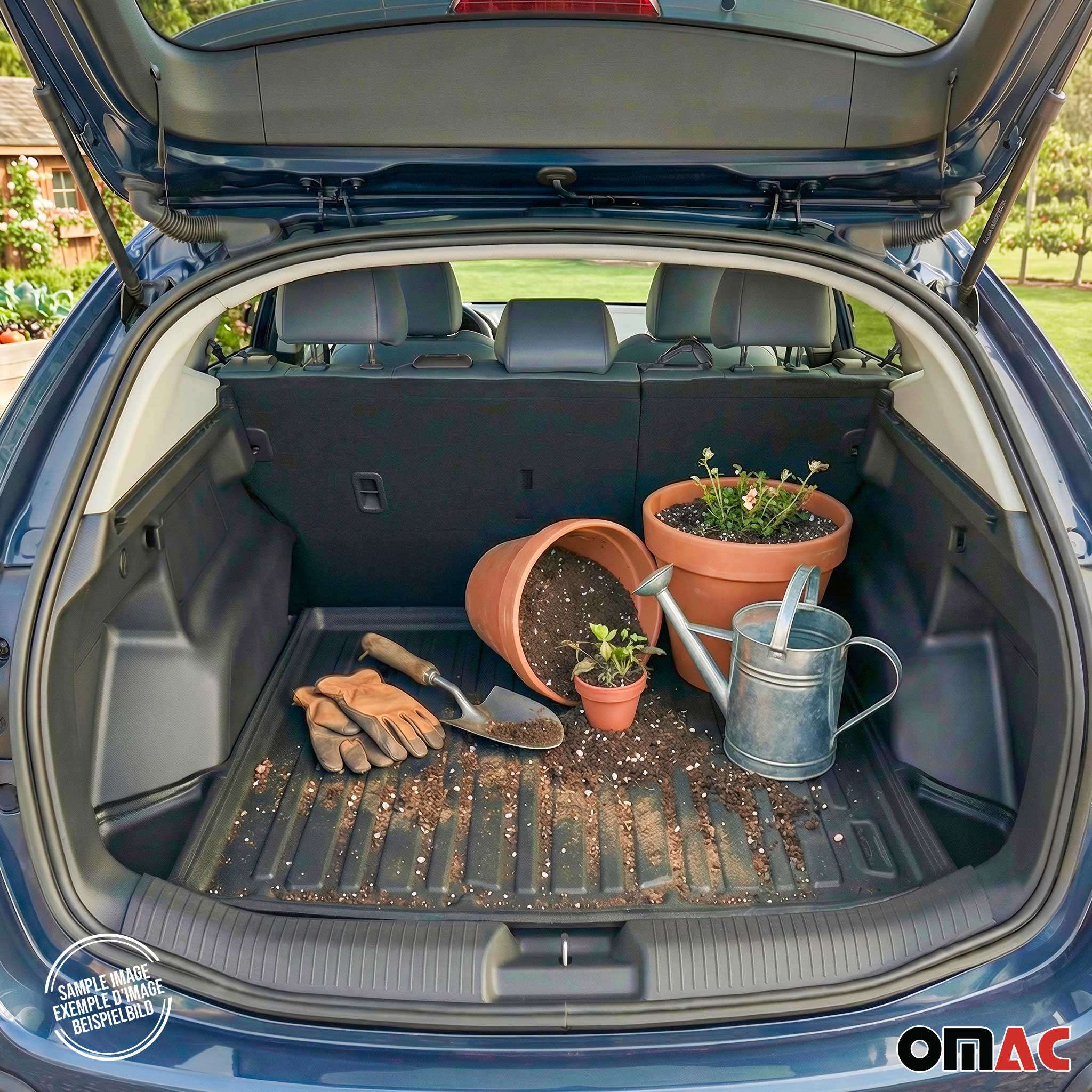 Fußmatten & Kofferraumwanne Set für Kia Sorento Lift 2009-2014 Gummi Schwarz 5x - Image 12