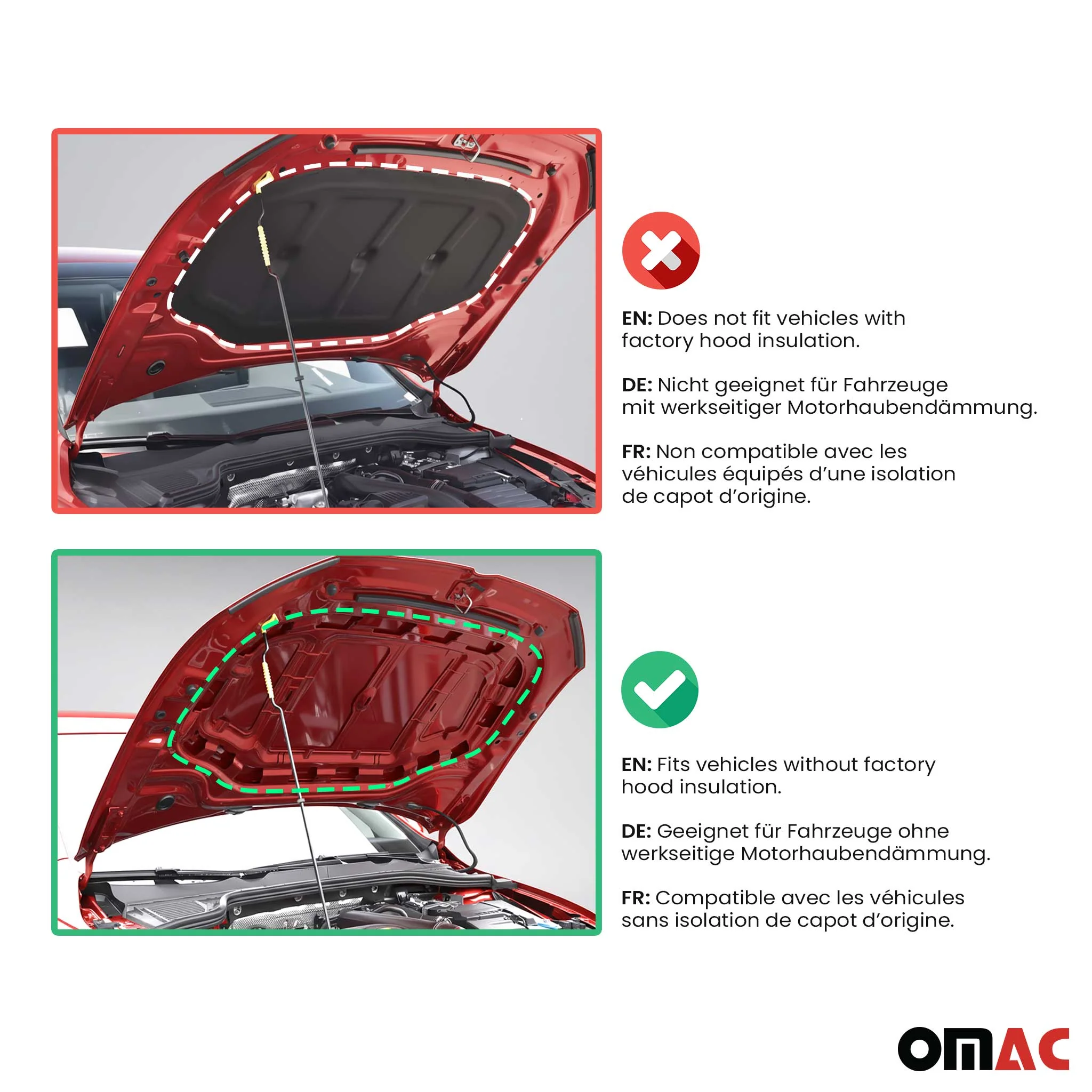 Haubenbra Steinschlagschutz Bonnet Bra für Peugeot Boxer 2014-2021 Schwarz Halb - Image 3