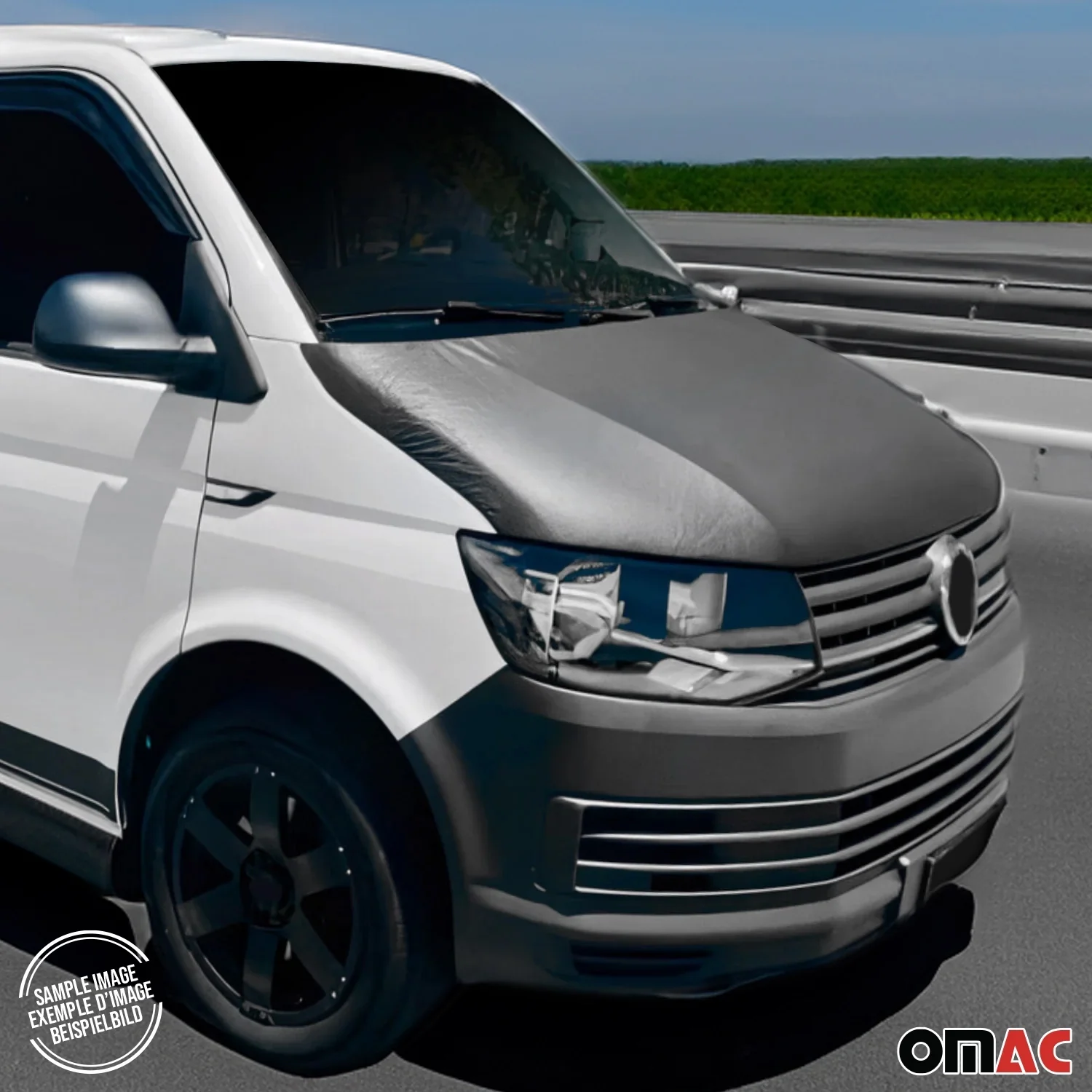 Haubenbra Steinschlagschutz Bonnet Bra für Renault Master 2014-2020 Schwarz - Image 4