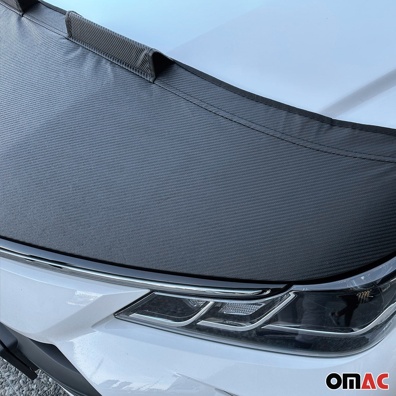 Haubenbra Steinschlagschutz Bonnet Bra für Nissan Juke 2019-2026 Carbon Halb - Image 8