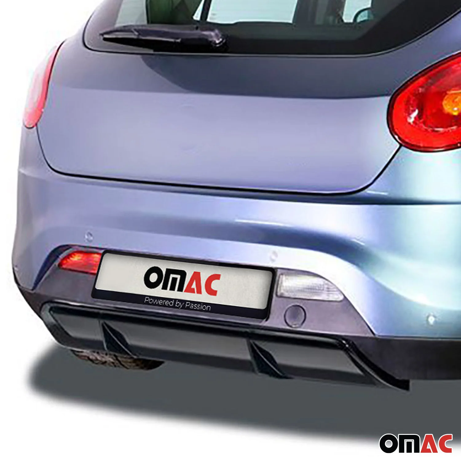 RDX Heckschürzenansatz Diffuser für Fiat Bravo 2007-2014 ABS Schwarz - Image 5