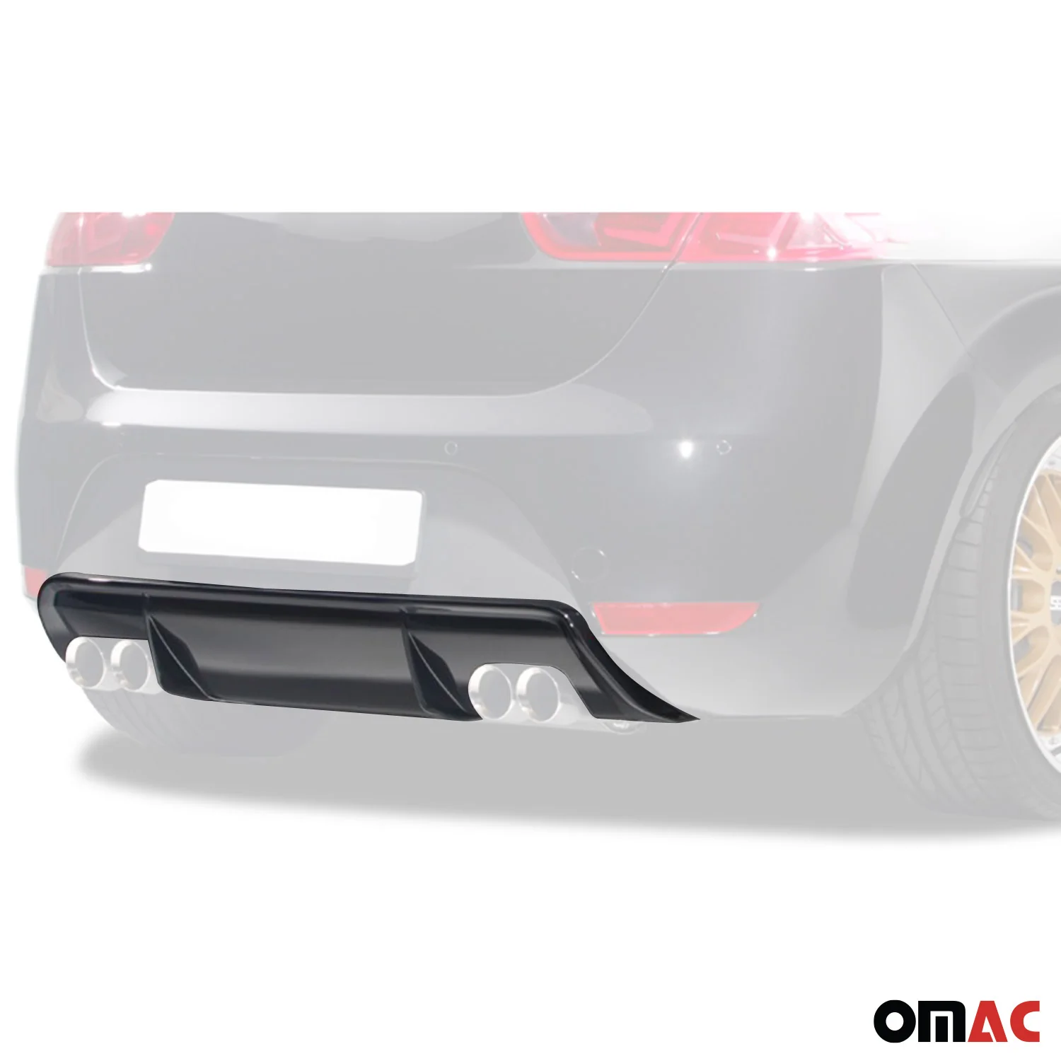 RDX Heckschürzenansatz Diffuser für Seat Leon 1P FR Cupra Ausff Links Rechts - Image 3