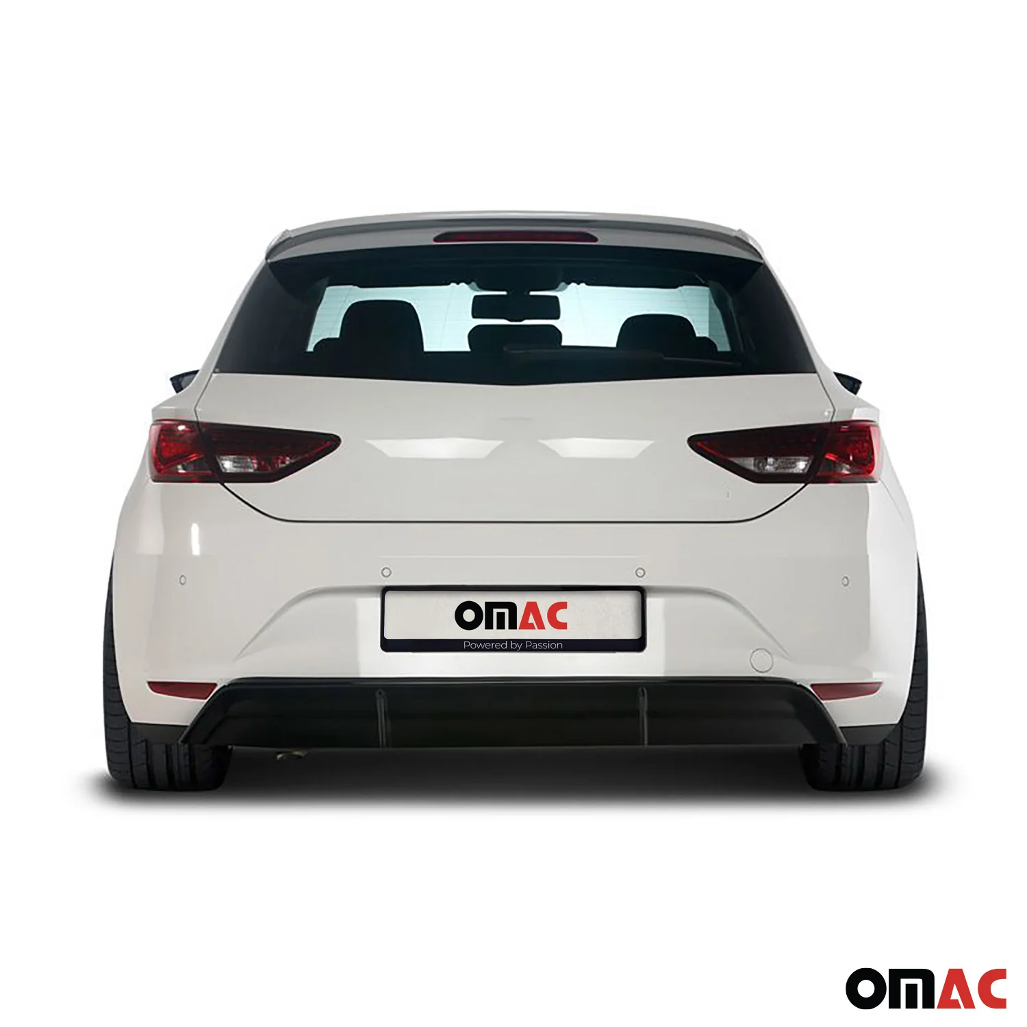RDX Heckschürzenansatz Diffuser für Seat Leon 5F 5 trg 2013-2017 ABS Schwarz - Image 3