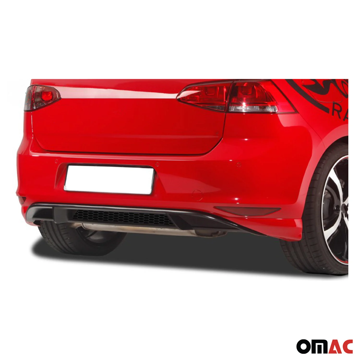RDX Heckschürzenansatz Diffuser für VW Golf VII HB 2012-2023 Unlackiert - Image 7