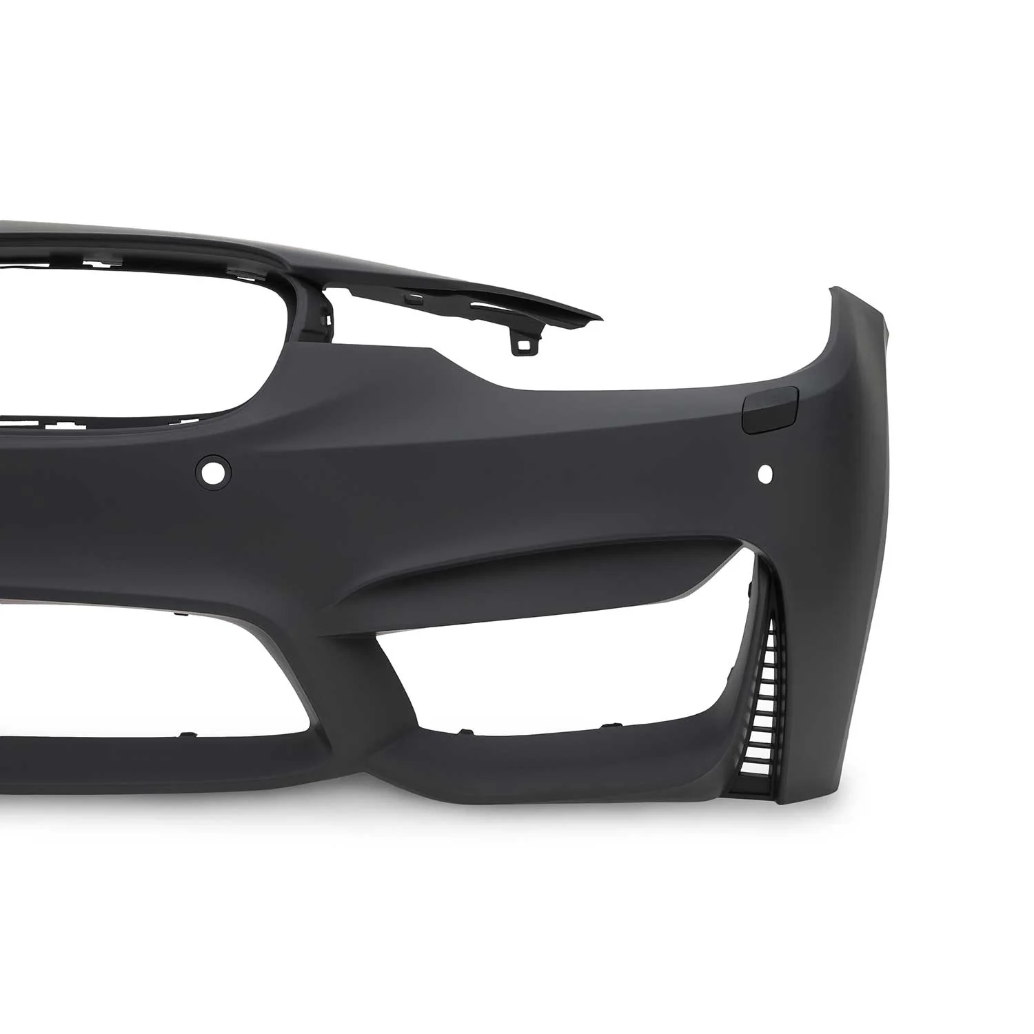 JOM Stoßstange vorne für BMW F30 inkl. LCI 2011-2019 SRA + PDC Schwarz - Image 6