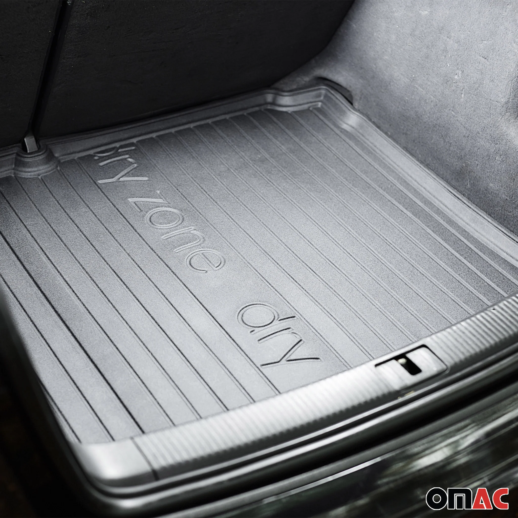 Kofferraummatte Laderaumwanne für Suzuki Swift IV 2004-2010 5-Tür TPE Schwarz - Image 2