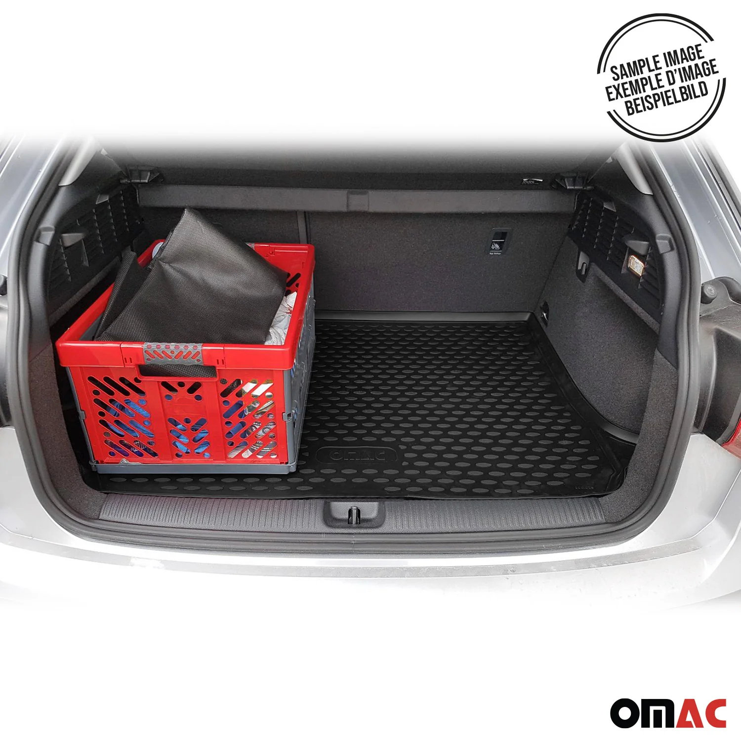 Kofferraummatte Kofferraumwanne für Dacia Lodgy Stepway 2017-2024 7 sitze Gummi - Image 10