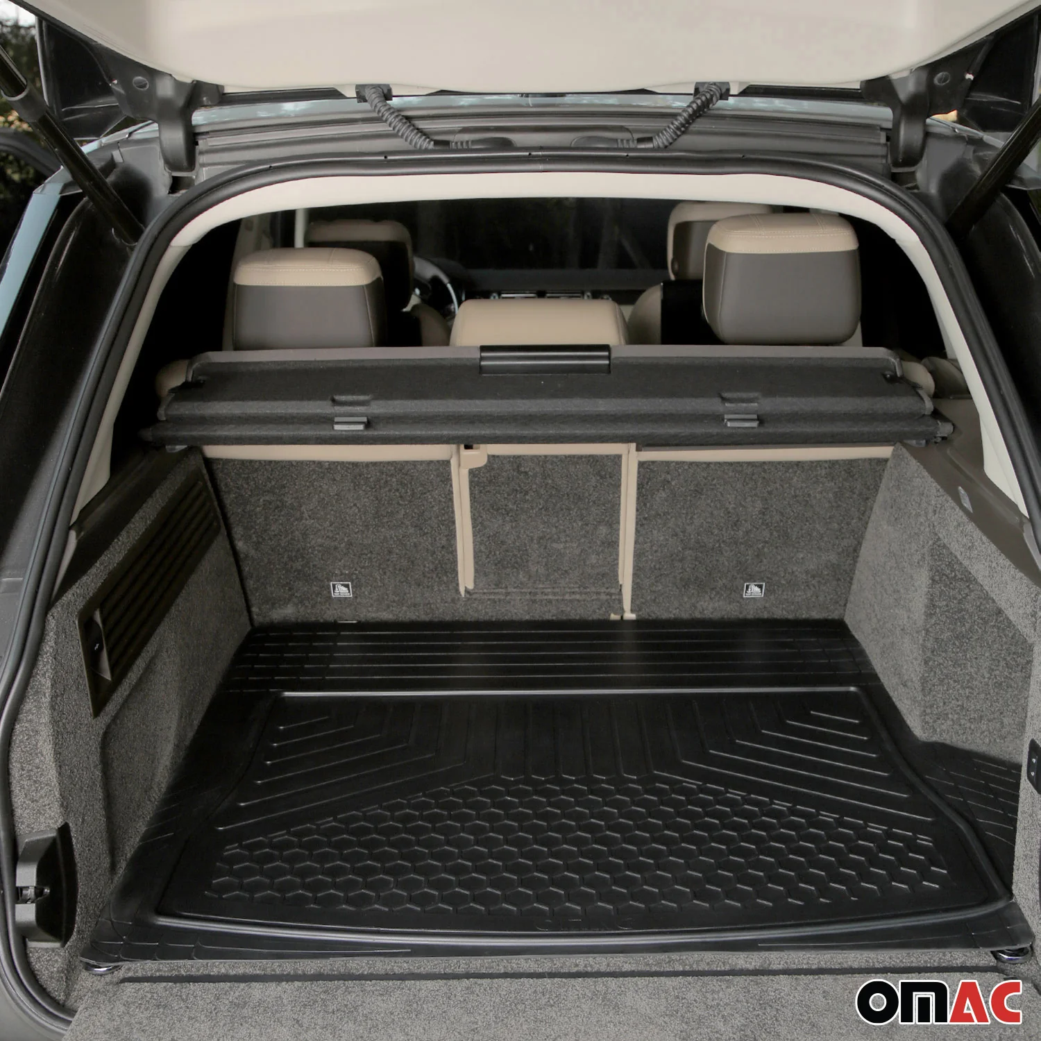 Kofferraumwanne Laderaumwanne für Audi Q4 E-Tron Gummi Antirutschmatte Trimmbare - Image 2