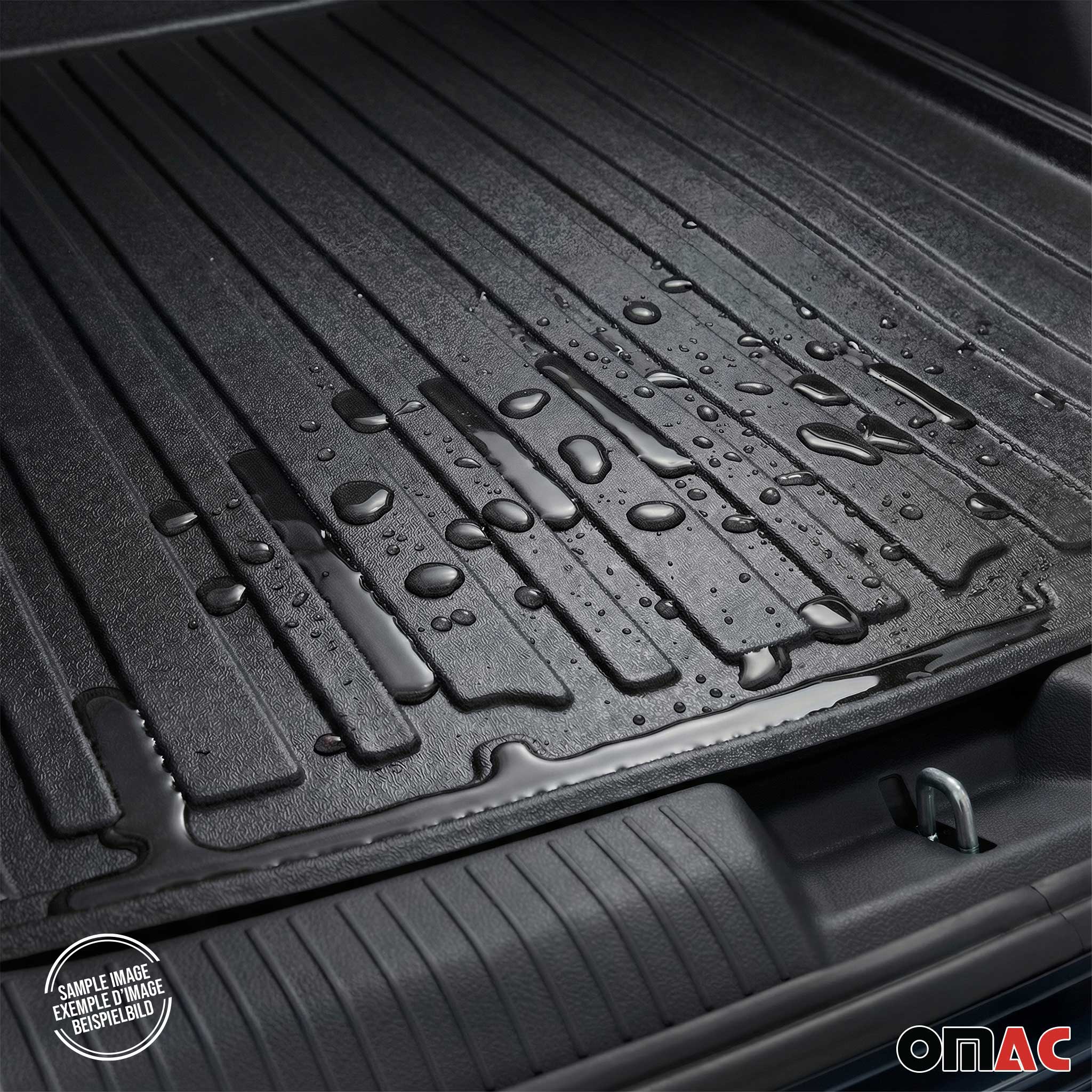 Kofferraumwanne Laderaumwanne für Mazda CX-3 2015-2021 Gummi TPE Schwarz - Image 3