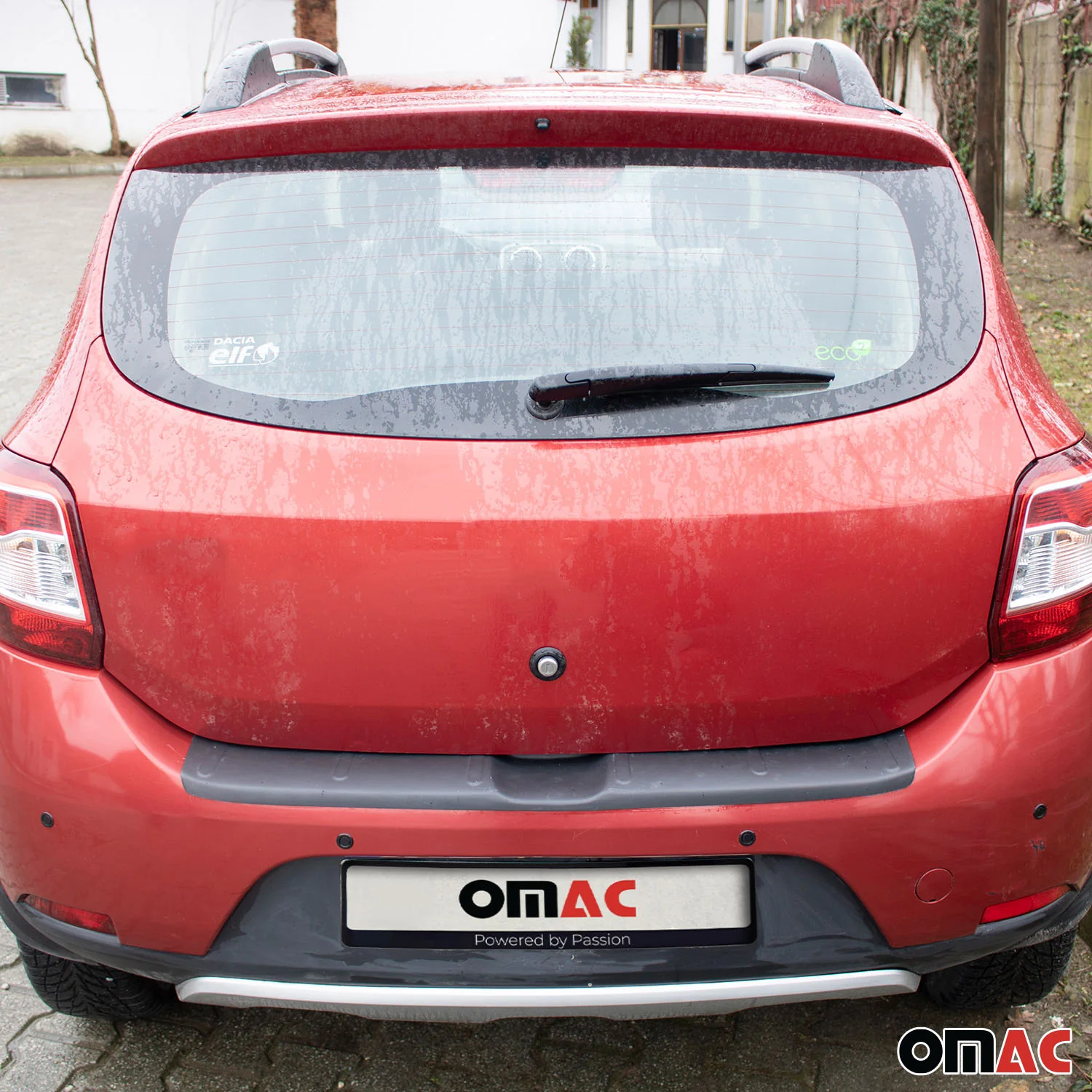 Ladekantenschutz Stoßstange für Dacia Sandero II 2012-2020 Acryl matt schwarz - Image 5