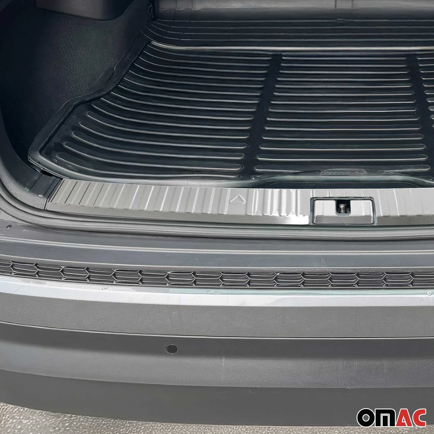 Ladekantenschutz Stoßstange für Skoda Kodiaq I 2016-2024 Edelstahl gebürstet - Image 3