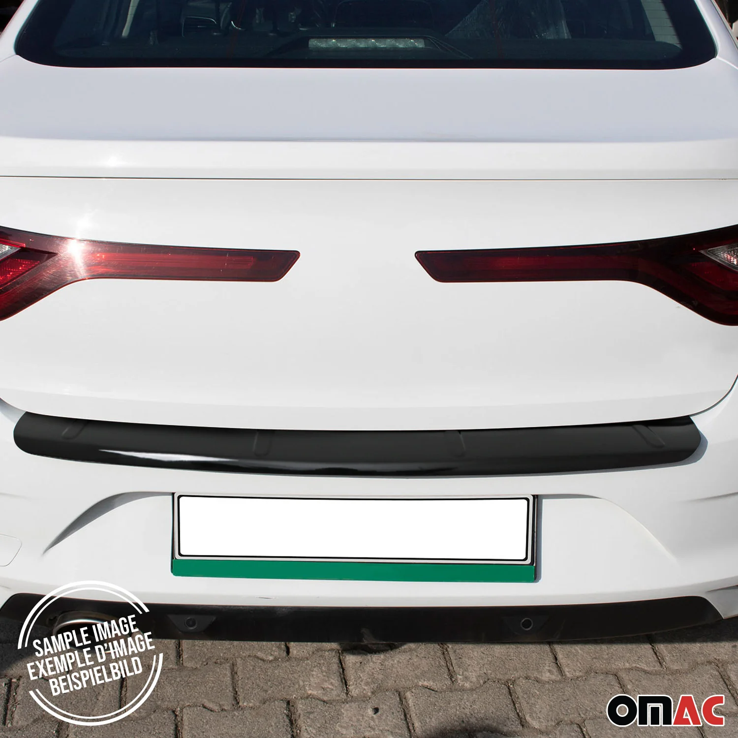 Ladekantenschutz für Opel Astra J Limo 2012-2015 Facelift Acryl glänzend schwarz - Image 5