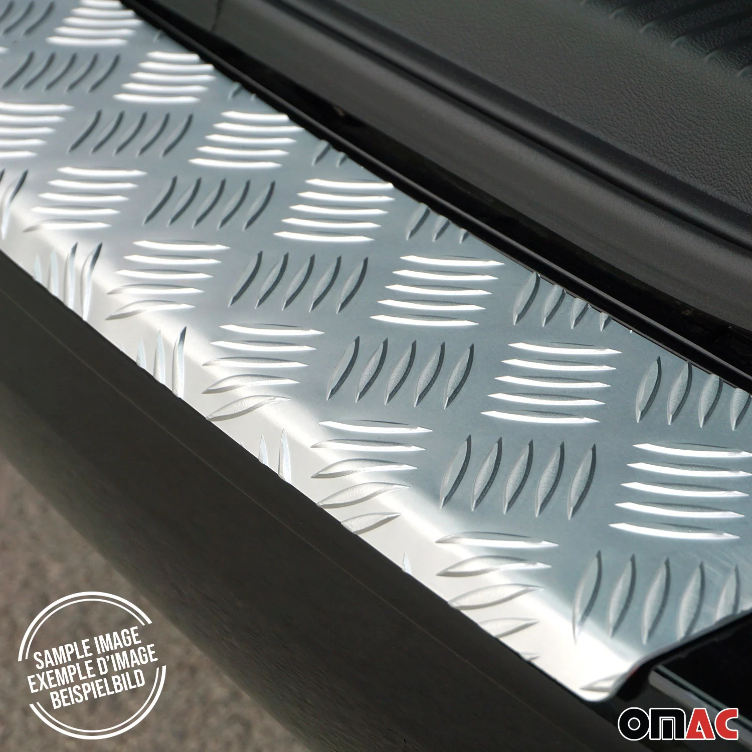 Ladekantenschutz Stoßstangenschutz für Opel Movano B 2010-2021 Aluminium Silber - Image 5