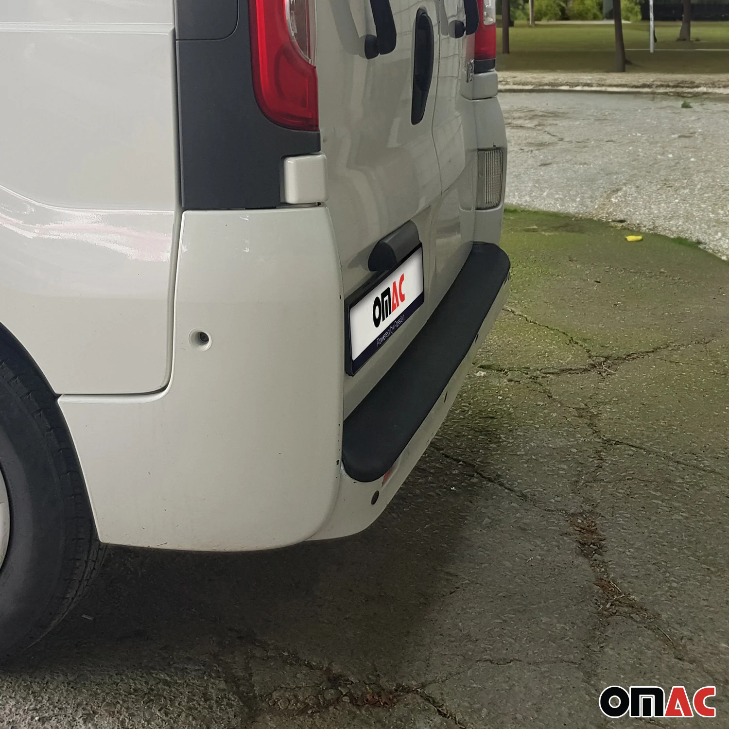 Ladekantenschutz Stoßstange für Opel Vivaro A 2001-2014 Acryl matt schwarz - Image 5
