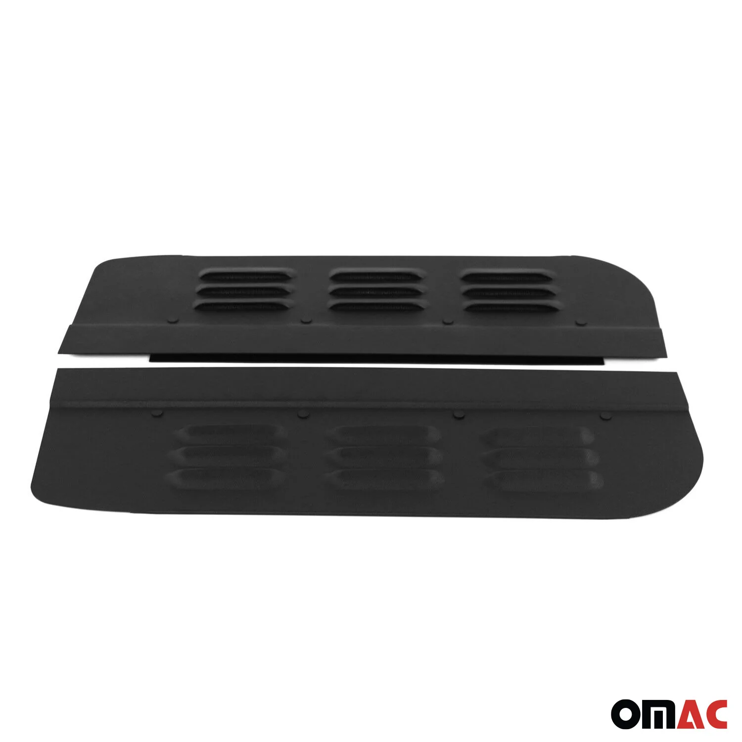 Lüftungsgitter Be & Entlüftung für Citroen Jumper 2006-2026 Aluminium Schwarz 2x - Image 5