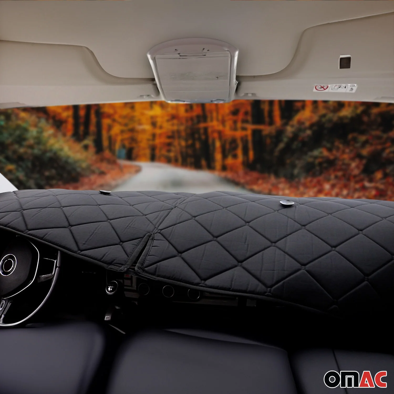 Magnetischer Auto Vorhänge Thermo Sonnenschutz für Mercedes Vito W639 2003-2014 - Image 2