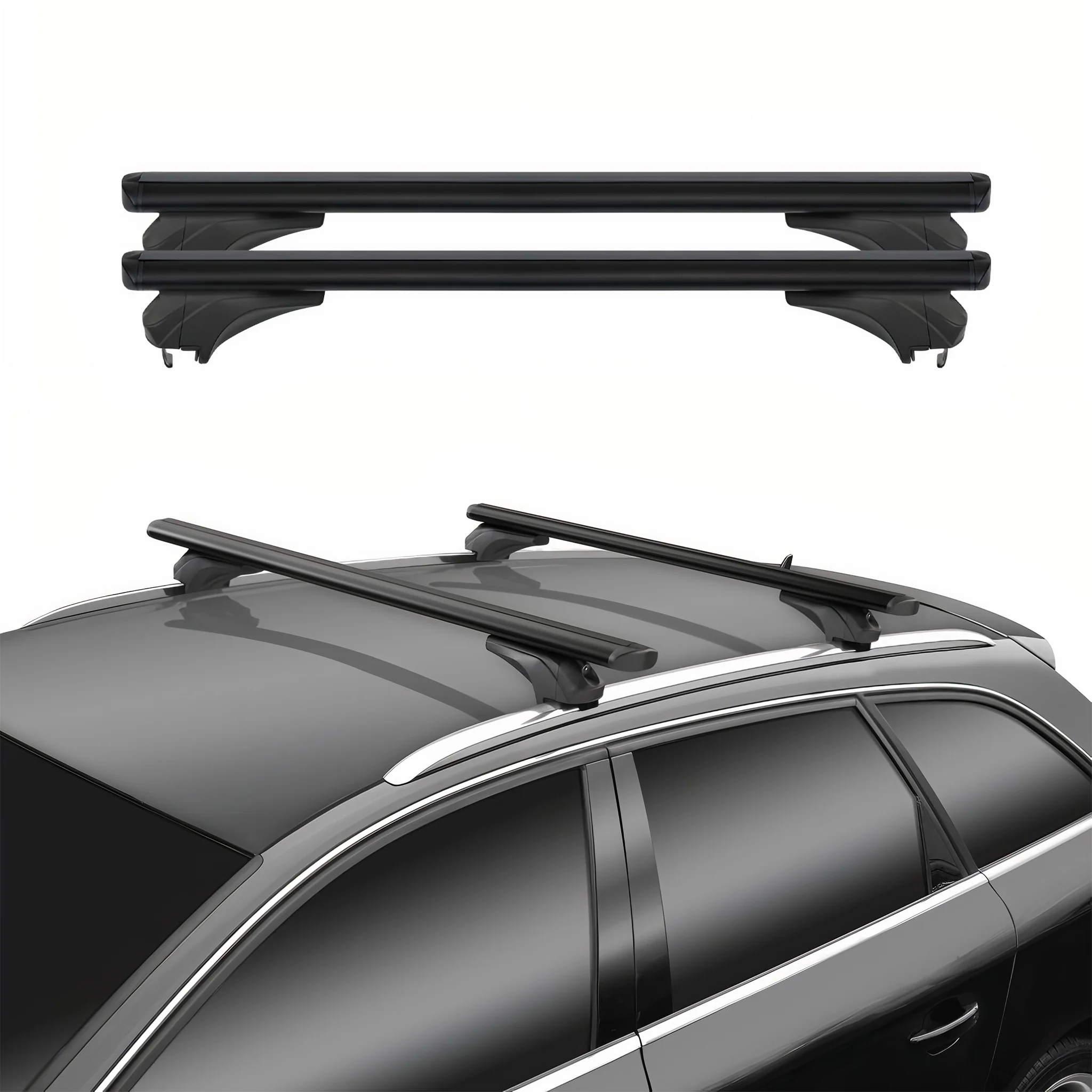 Menabo Dachträger für Toyota Auris / Corolla E180 Touring Sports 2013-18 Schwarz - Image 2