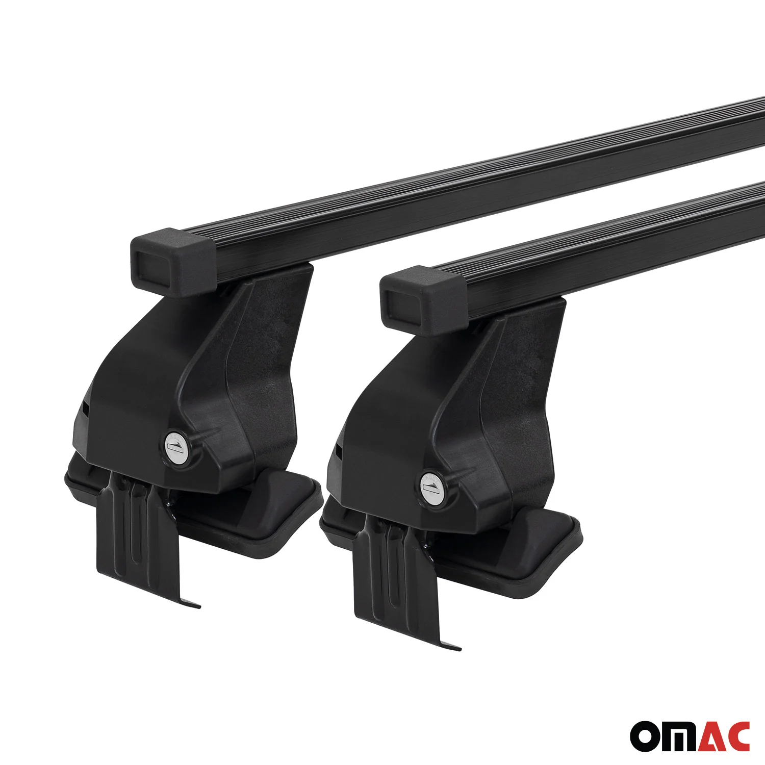 Menabo Dachträger Grundtäger für Audi Q2 2017-2026 50kg Stahl Schwarz 2 tlg - Image 11
