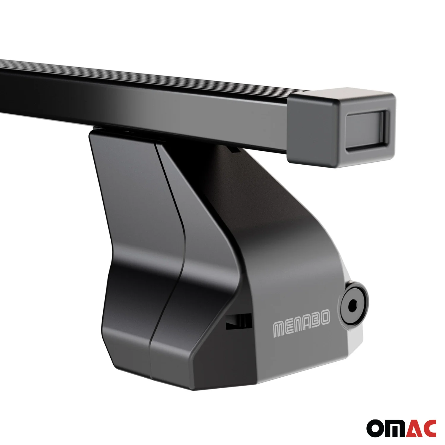 Menabo Dachträger Grundtäger für Peugeot 307 2001-2008 5tür 75kg Stahl Schwarz - Image 11