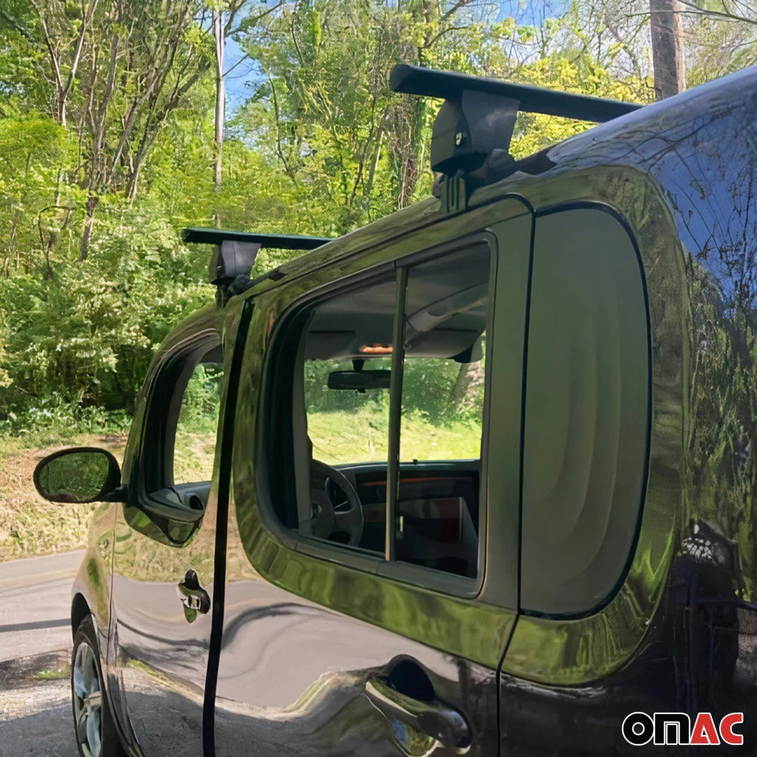 Menabo Dachträger Grundtäger für Volvo S60 2010-2018 50kg Alu Schwarz 2 tlg - Image 7
