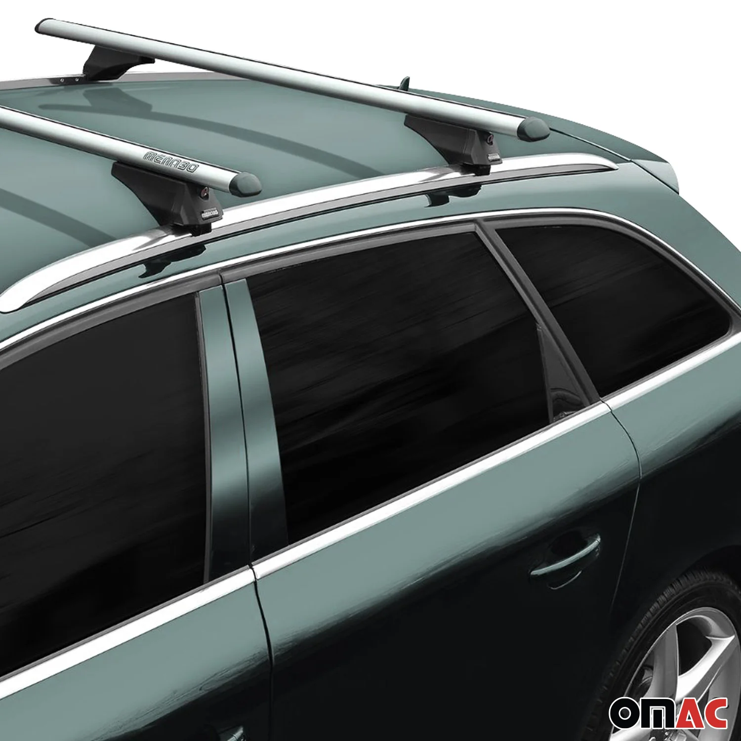 Menabo Dachträger Grundtäger für Dacia Lodgy 2012-2021 75kg Alu Silber 2 tlg - Image 7