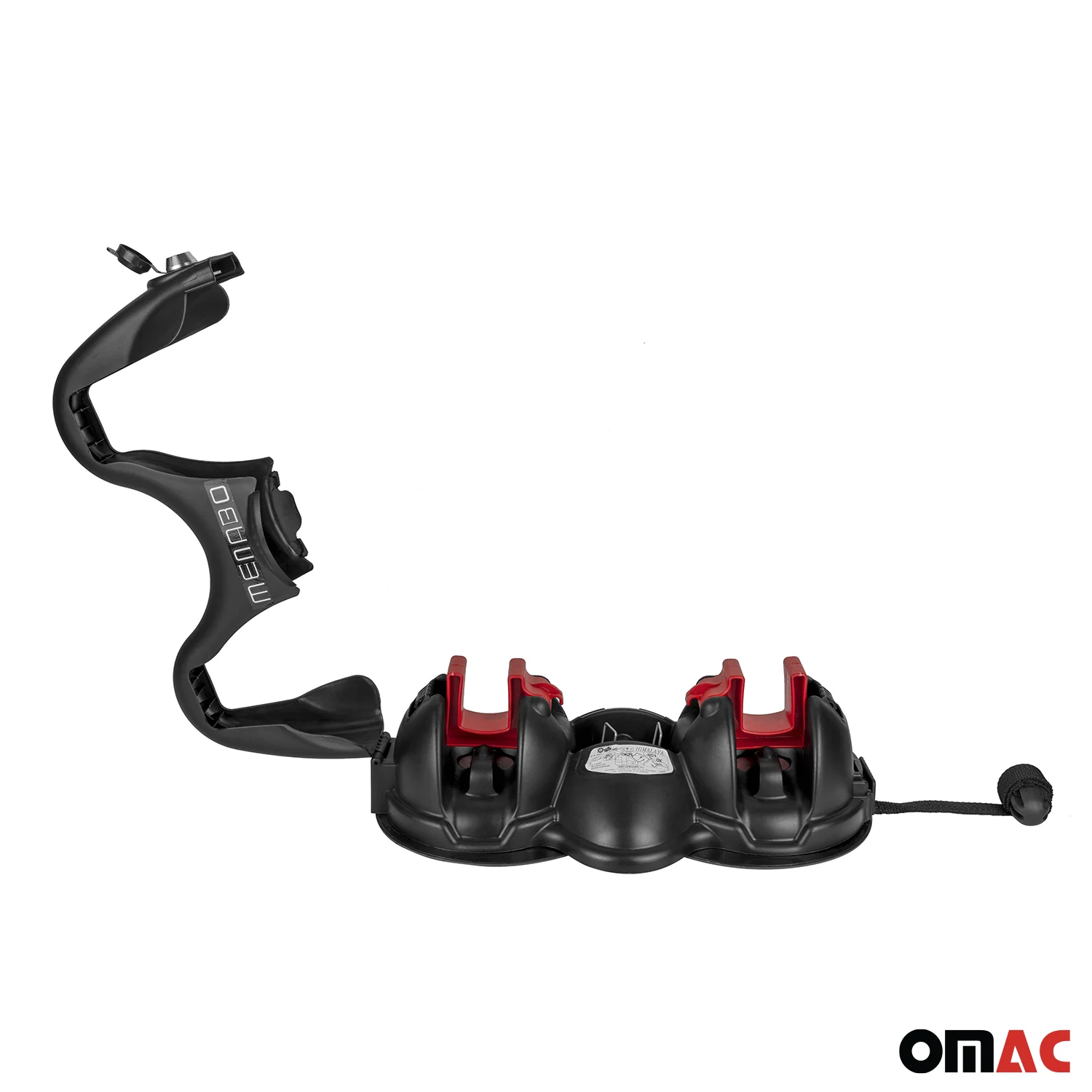 Menabo Magnetischer Skiträger Snowboardträger Dachträger Abschließbar Schwarz 2x - Image 8