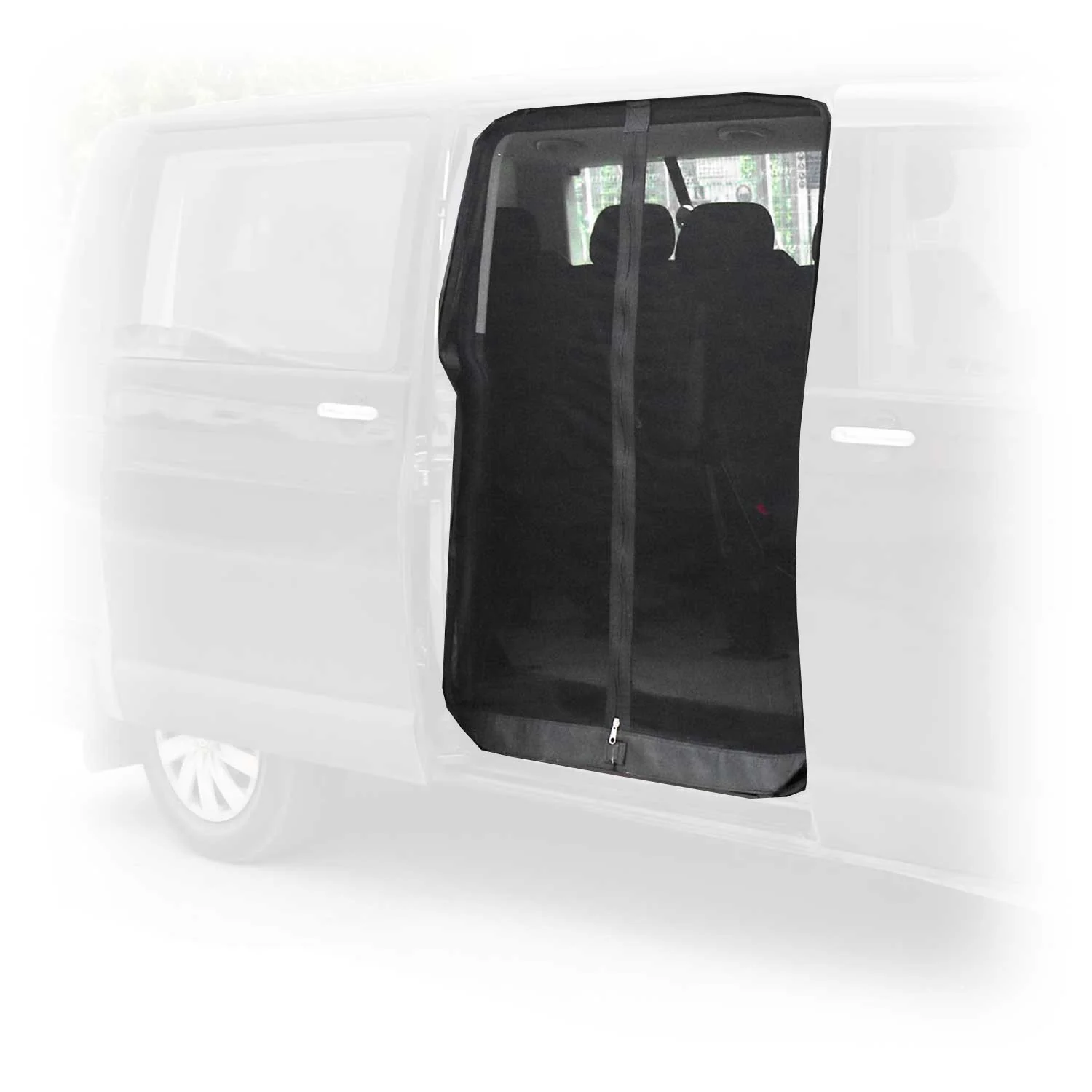Moskitonetz Magnetisch Insektenschutz für VW Crafter 2017-2026 Schwarz 1tlg