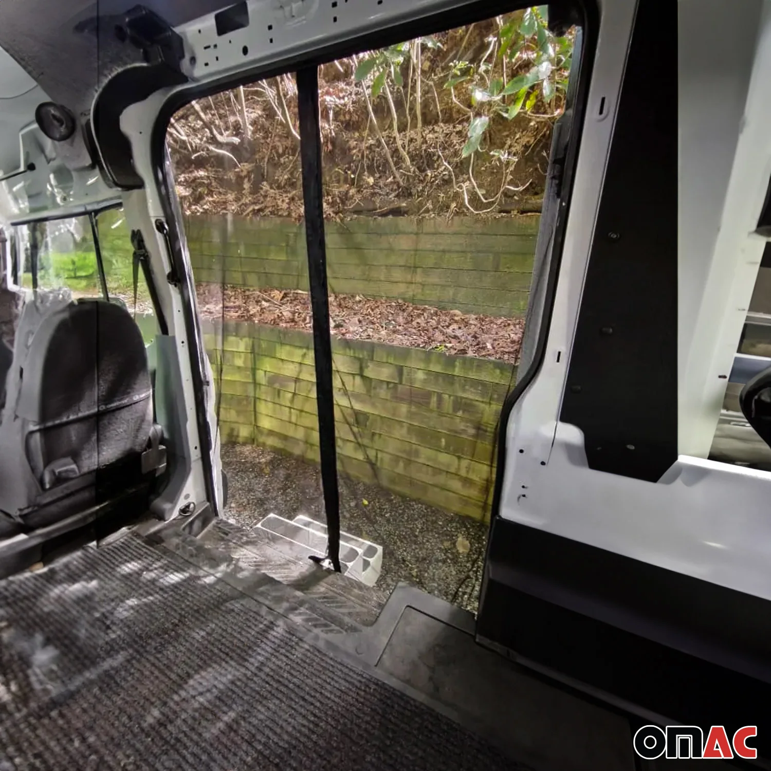 Moskitonetz Magnetisch Insektenschutz für VW Transporter T5 2003-2015 Schwarz - Image 3