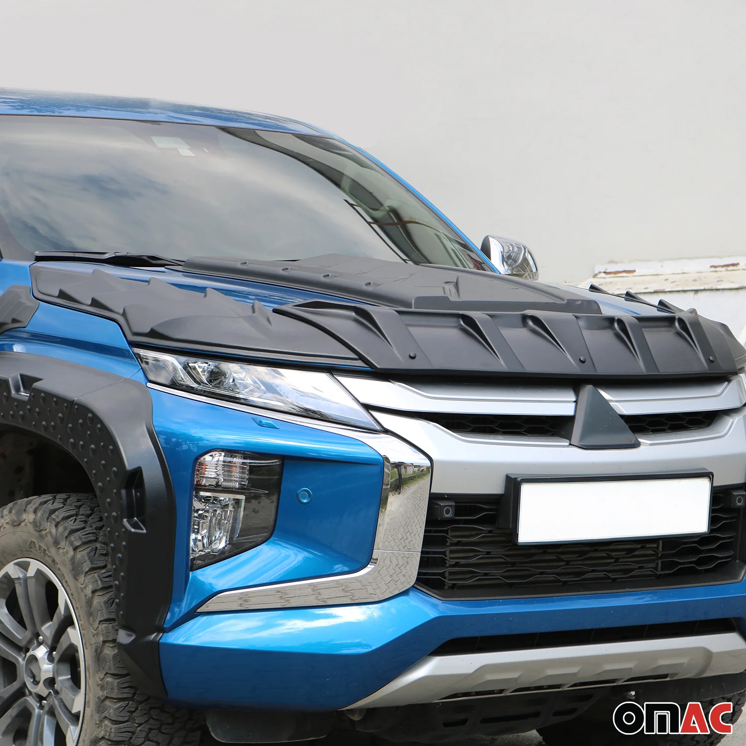 Motorhaube Deflektor Insekten Steinschlagschutz für Mitsubishi L200 2019-2026 3x - Image 3