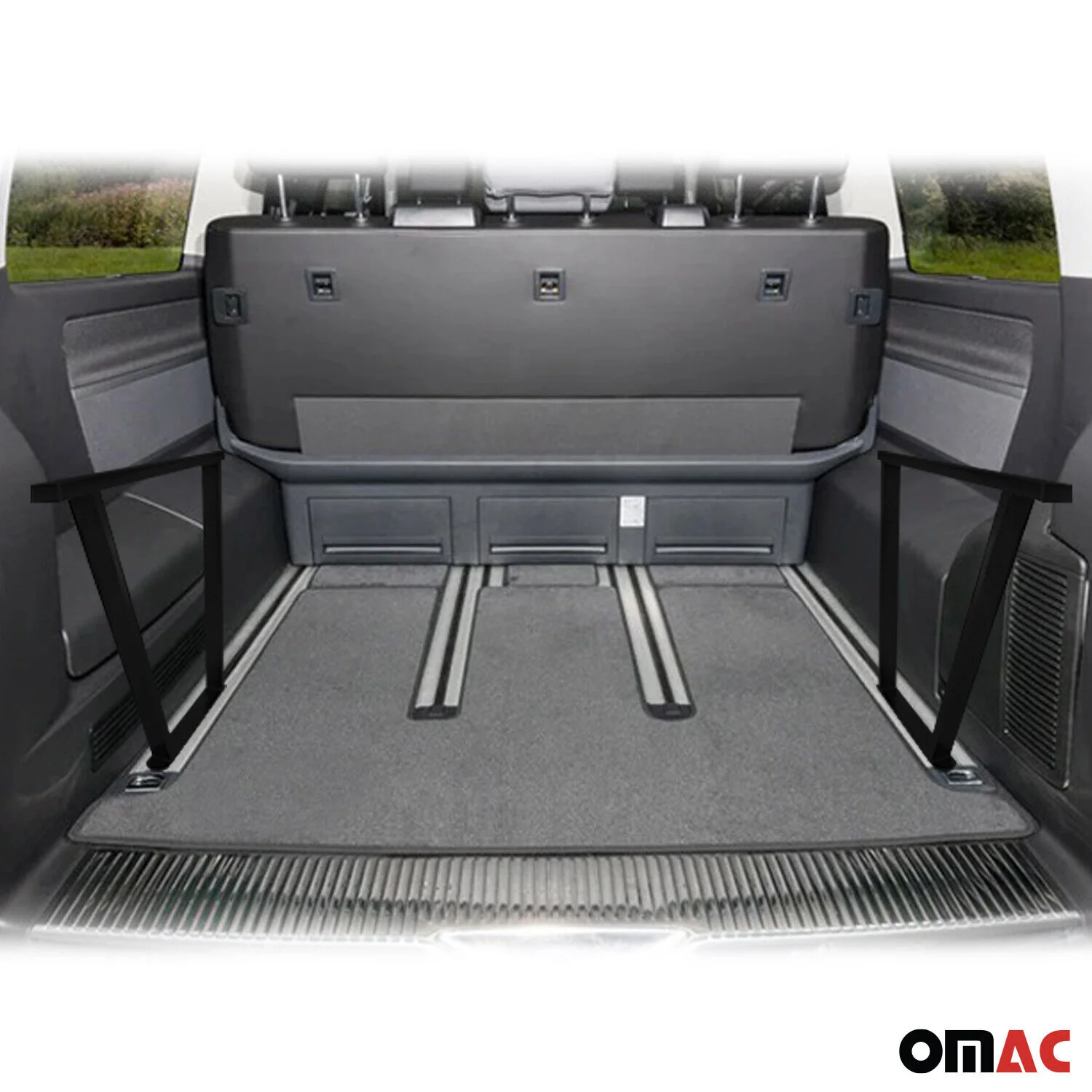 Multiflexboard Konsolen Halterung Zuschnittvorlage für VW T6 T6.1 alle 2015-2024 - Image 4