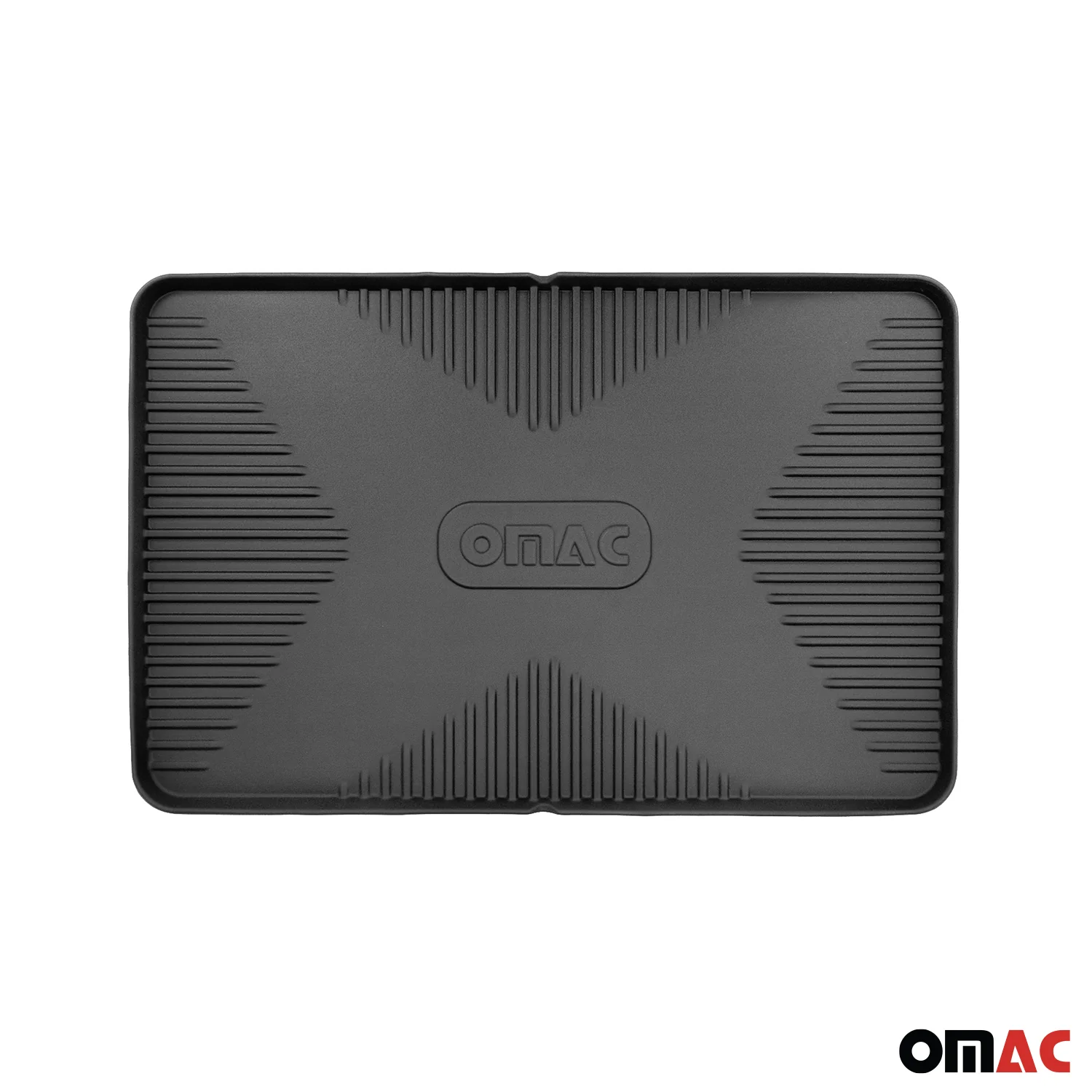 OMAC Fahrradmatte Antirutsch Bodenschutzmatte Mehrzweckmatte 115x75cm Gummi - Image 5