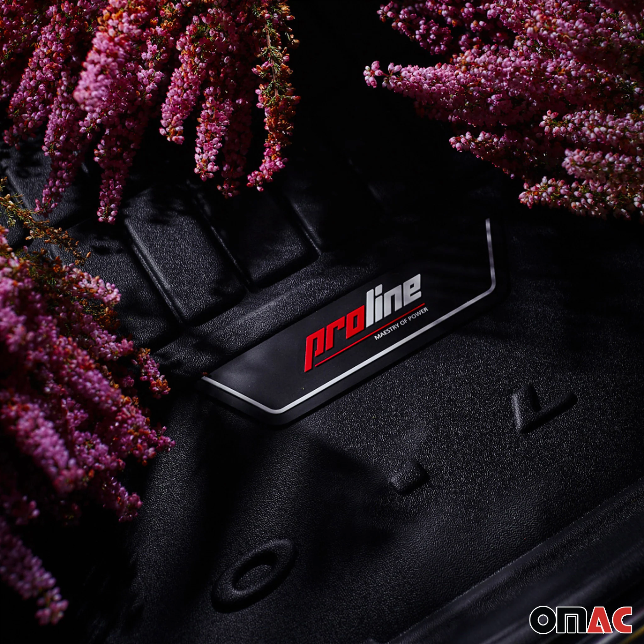 OMAC Gummi Kofferraumwanne für Mercedes C Klasse W205 2014-2021 TPE Schwarz - Image 9