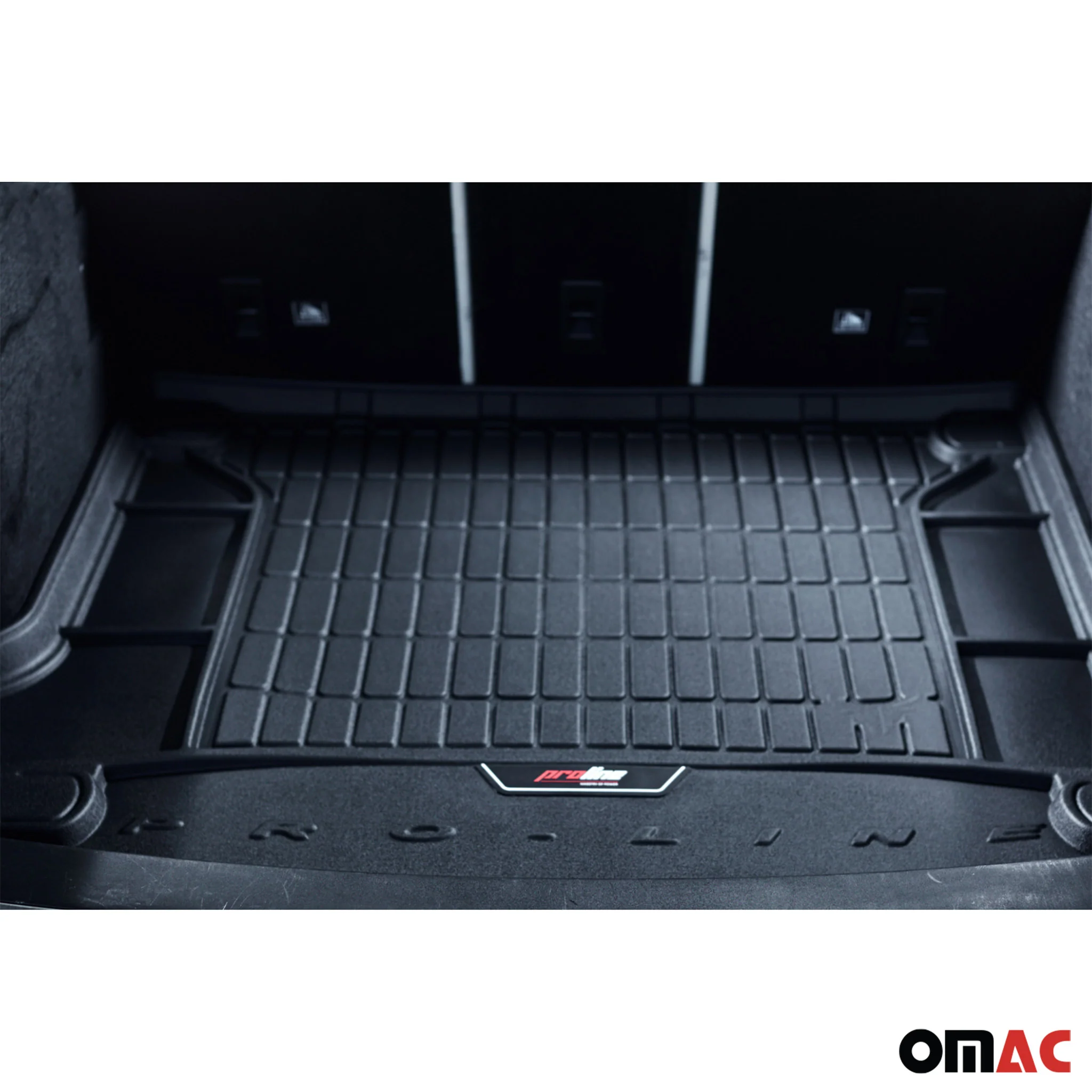 OMAC Gummi Kofferraumwanne für Opel Meriva B 2010-2017 TPE Laderaumwanne Schwarz - Image 2