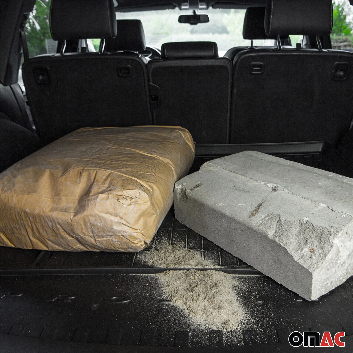OMAC Gummi Kofferraumwanne für Seat Tarraco 2018-2024 TPE Laderaumwanne Schwarz - Image 10