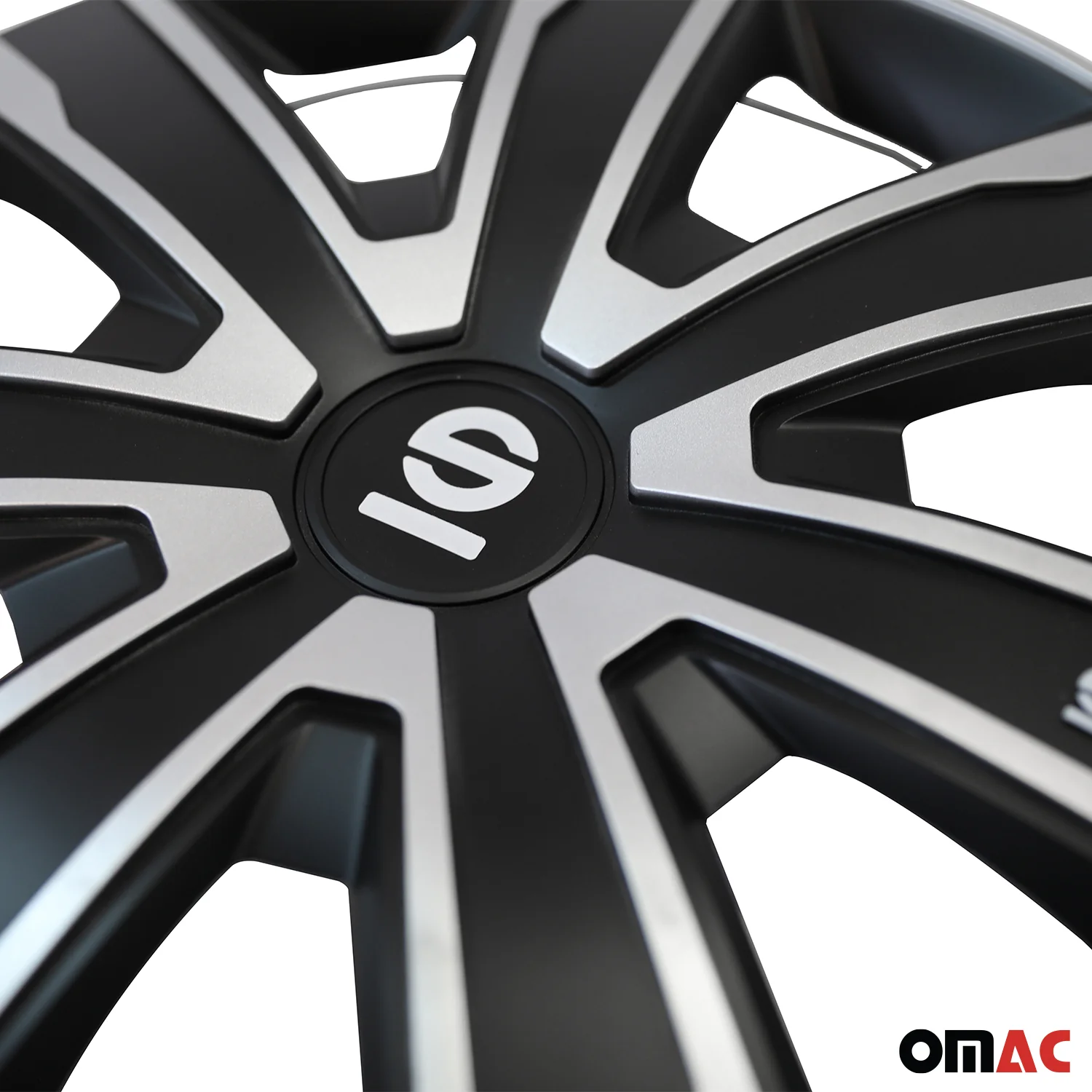 Radkappen Radzierblenden Sparco Palermo 14" Zoll Auto Abdeckung Set Schwarz 4x - Image 8