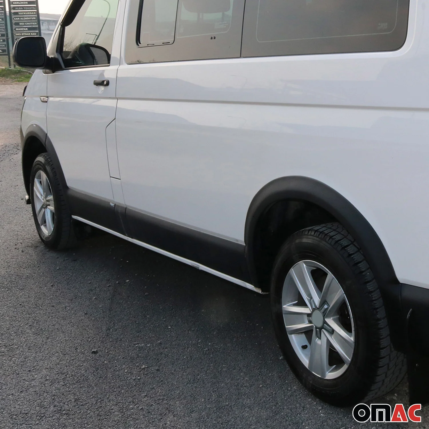 Radlaufschutz Kotflügel für VW T6 2015-2019 L1 Kurzer LHD ABS Schwarz 11tlg - Image 3