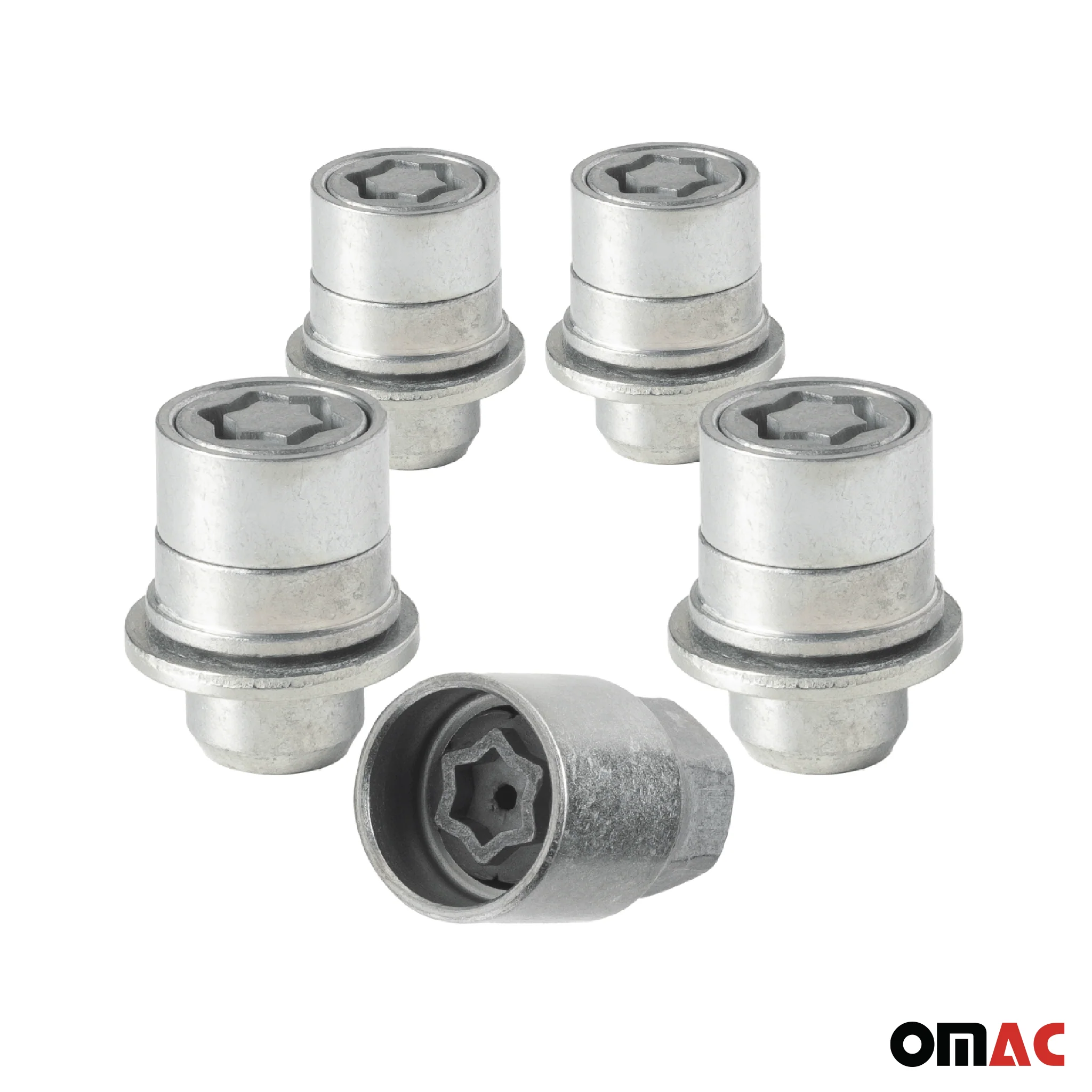 Radschloss Satz für Toyota Land Cruiser ab 2011 Felgenschloss Silber 4x M12X1.5 - Image 9