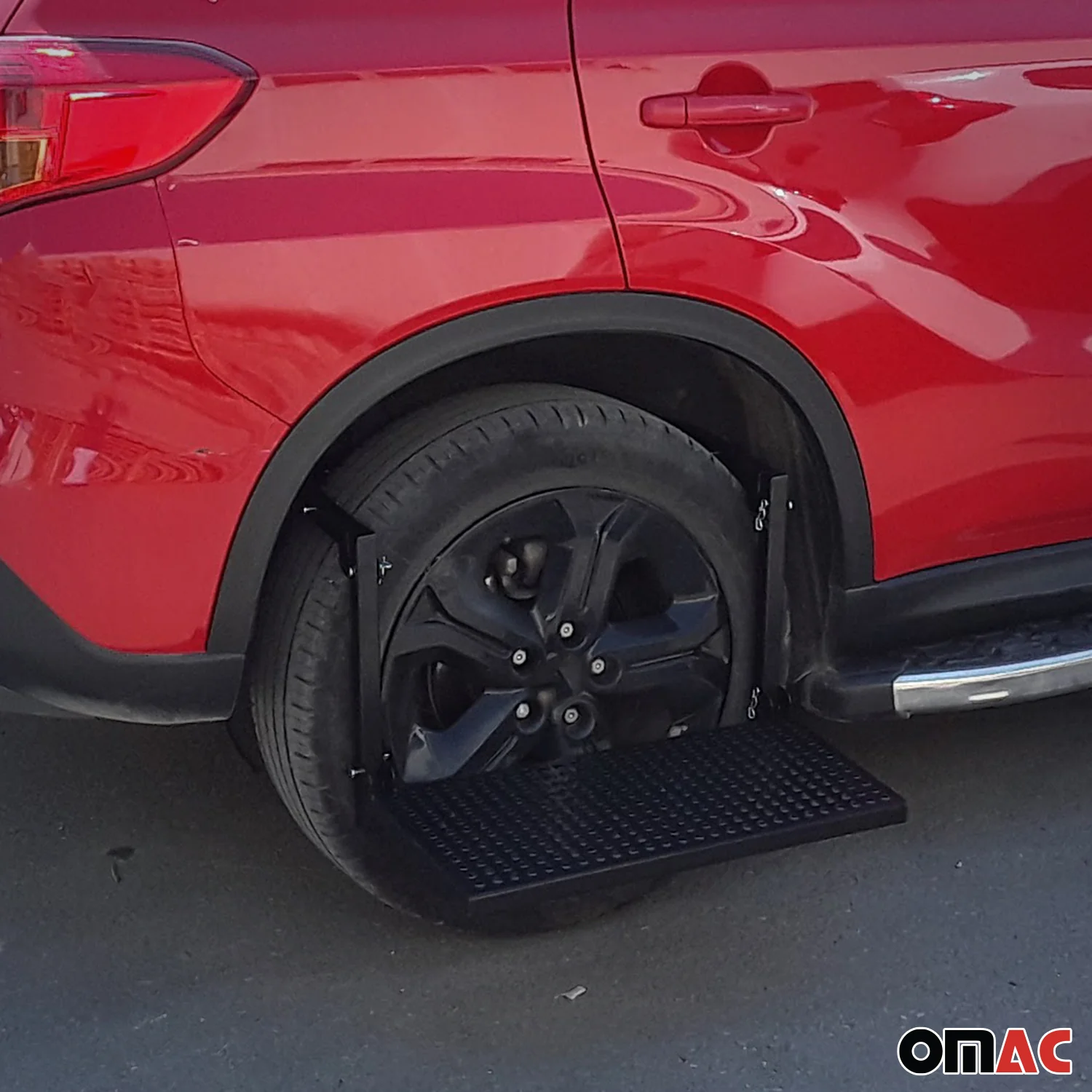 Radtritt Trittstufe Rad Stufe für Isuzu D-Max Felgen Klappbar Faltbar 55cm Stahl - Image 10