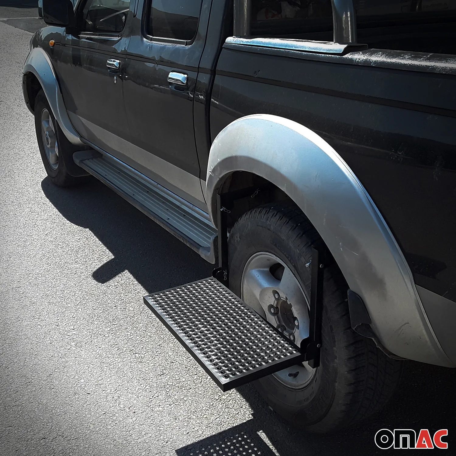Radtritt Trittstufe Rad Stufe für Isuzu D-Max Felgen Klappbar Faltbar 55cm Stahl - Image 5