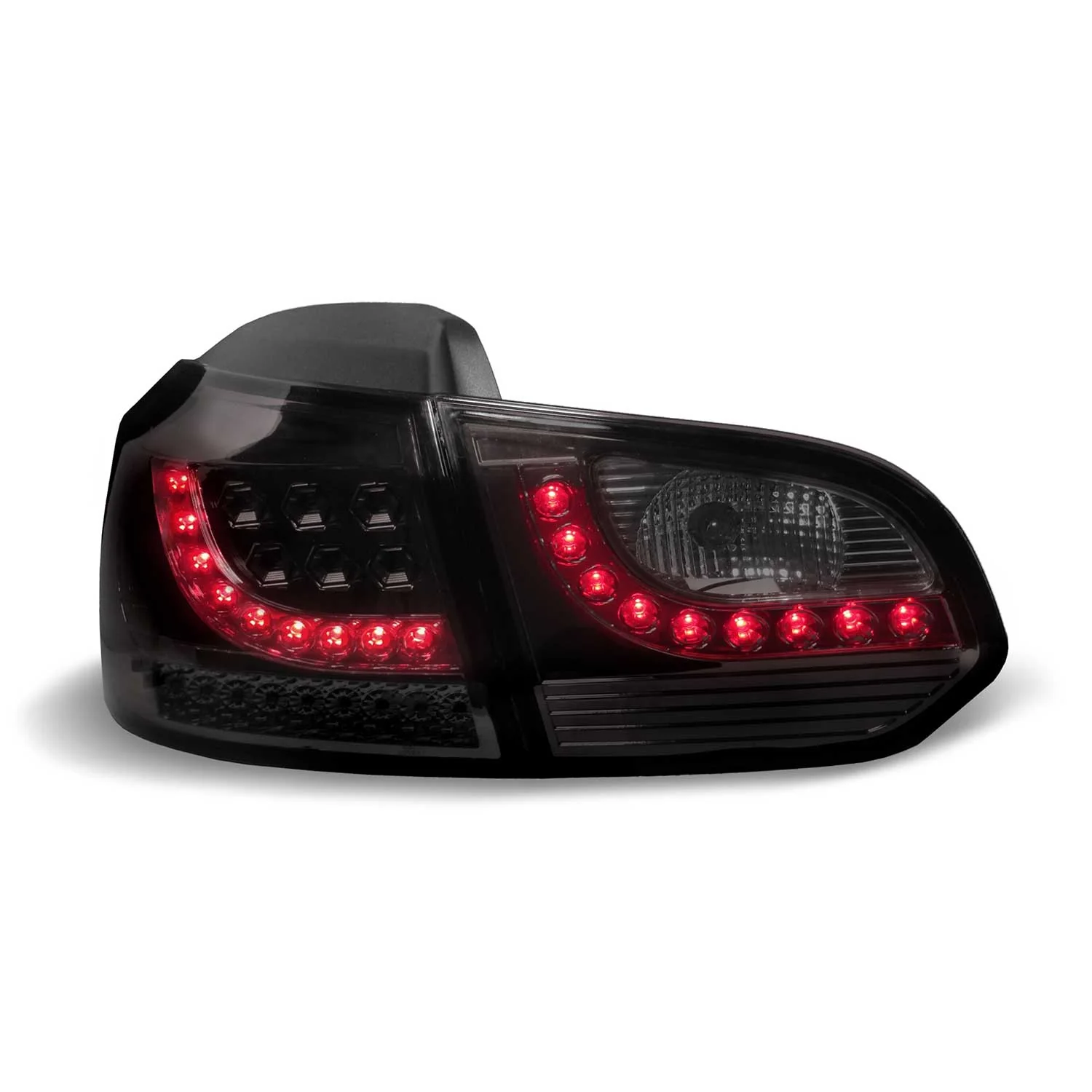 Rückleuchten für VW Golf 6 2008-2012 schwarz 4tlg - Image 3